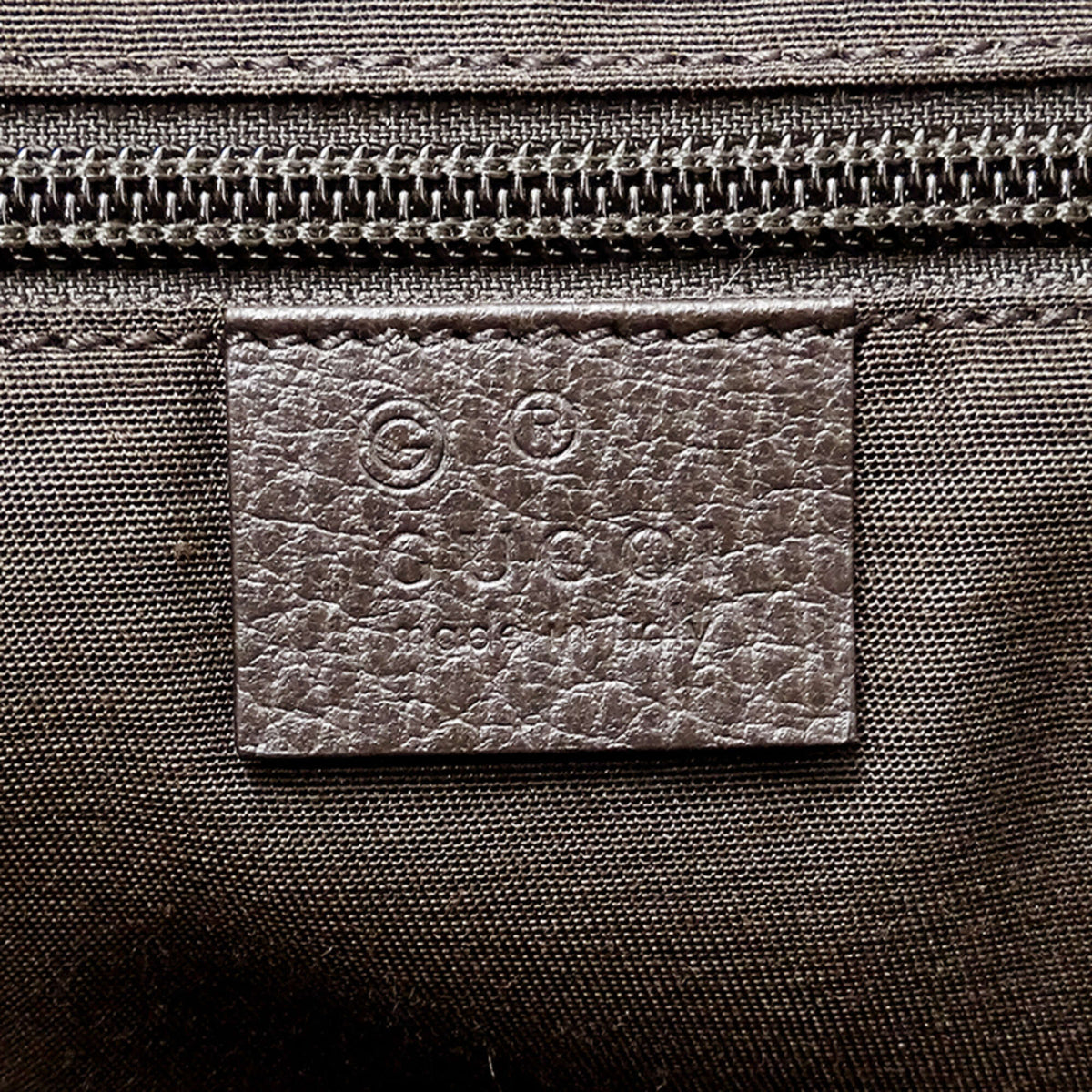 Gucci Beige Brown Gg Canvas Handbag Shoulder Bag (Pre-Owned)