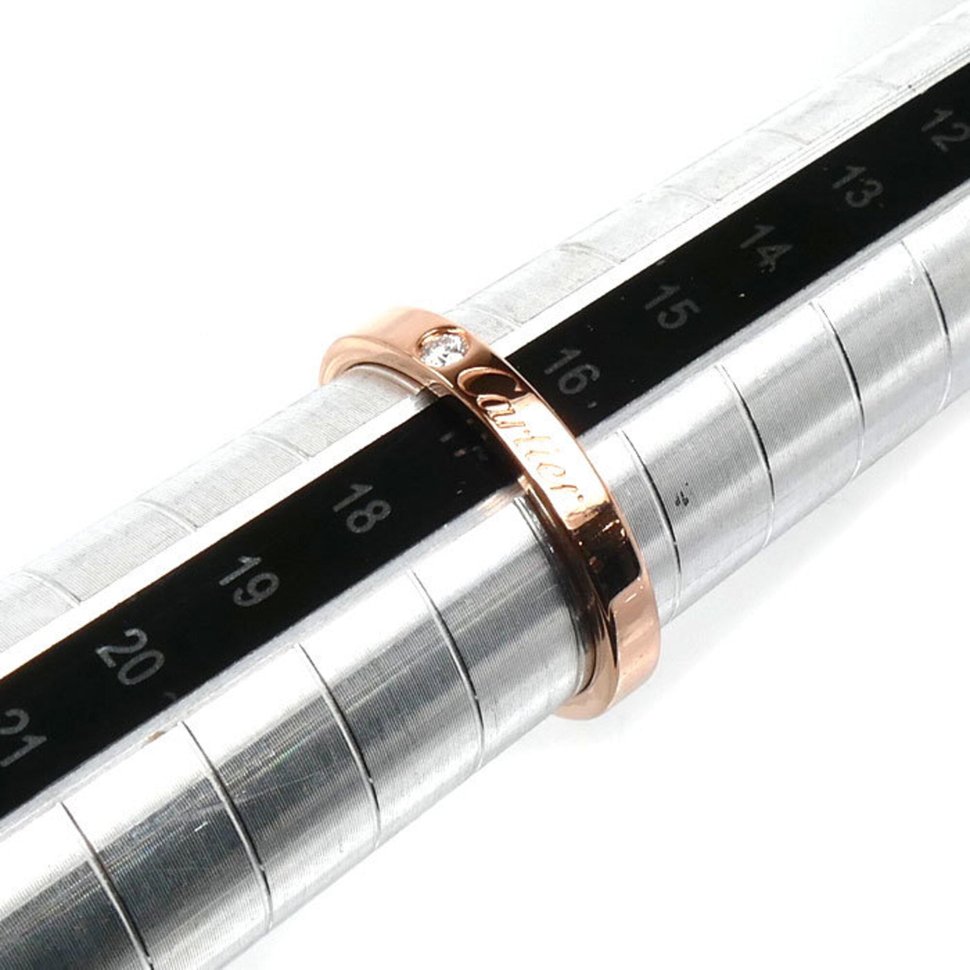 Cartier Pink Gold (18K) Band Ring (Pre-Owned)