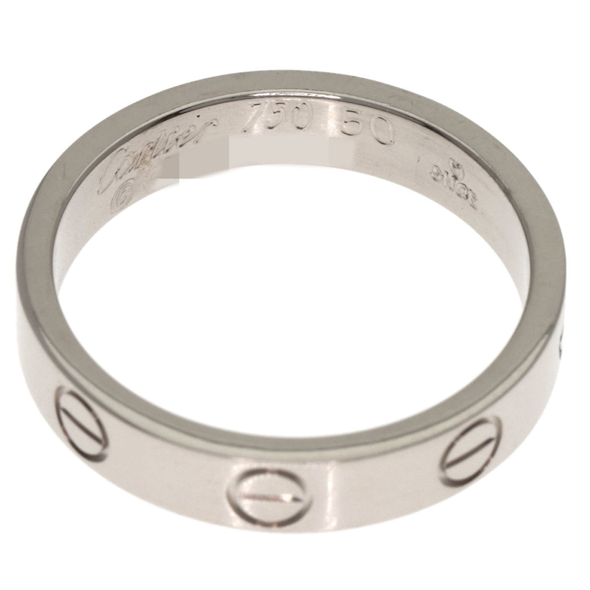 Cartier White Gold (18K) Band Ring (Pre-Owned)