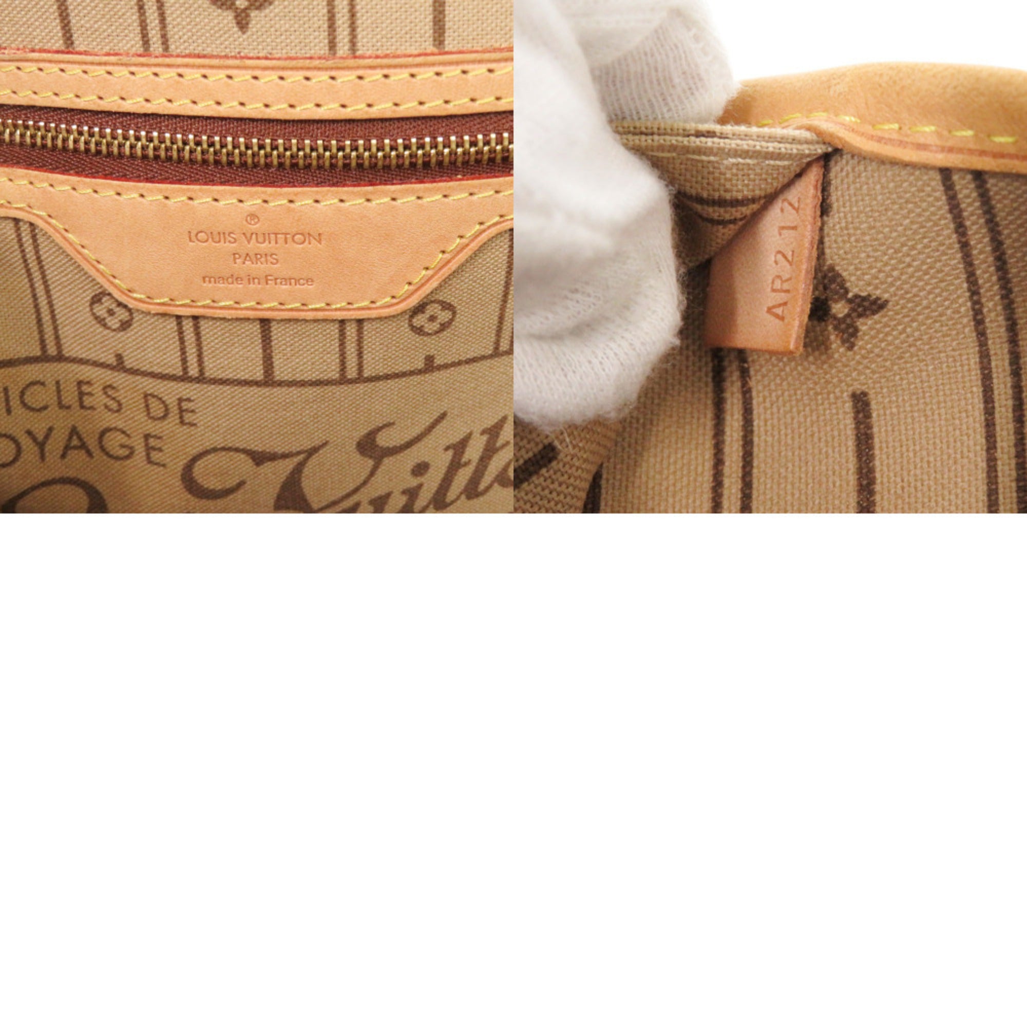 Louis Vuitton Brown Monogram Tote Bag (Pre-Owned)