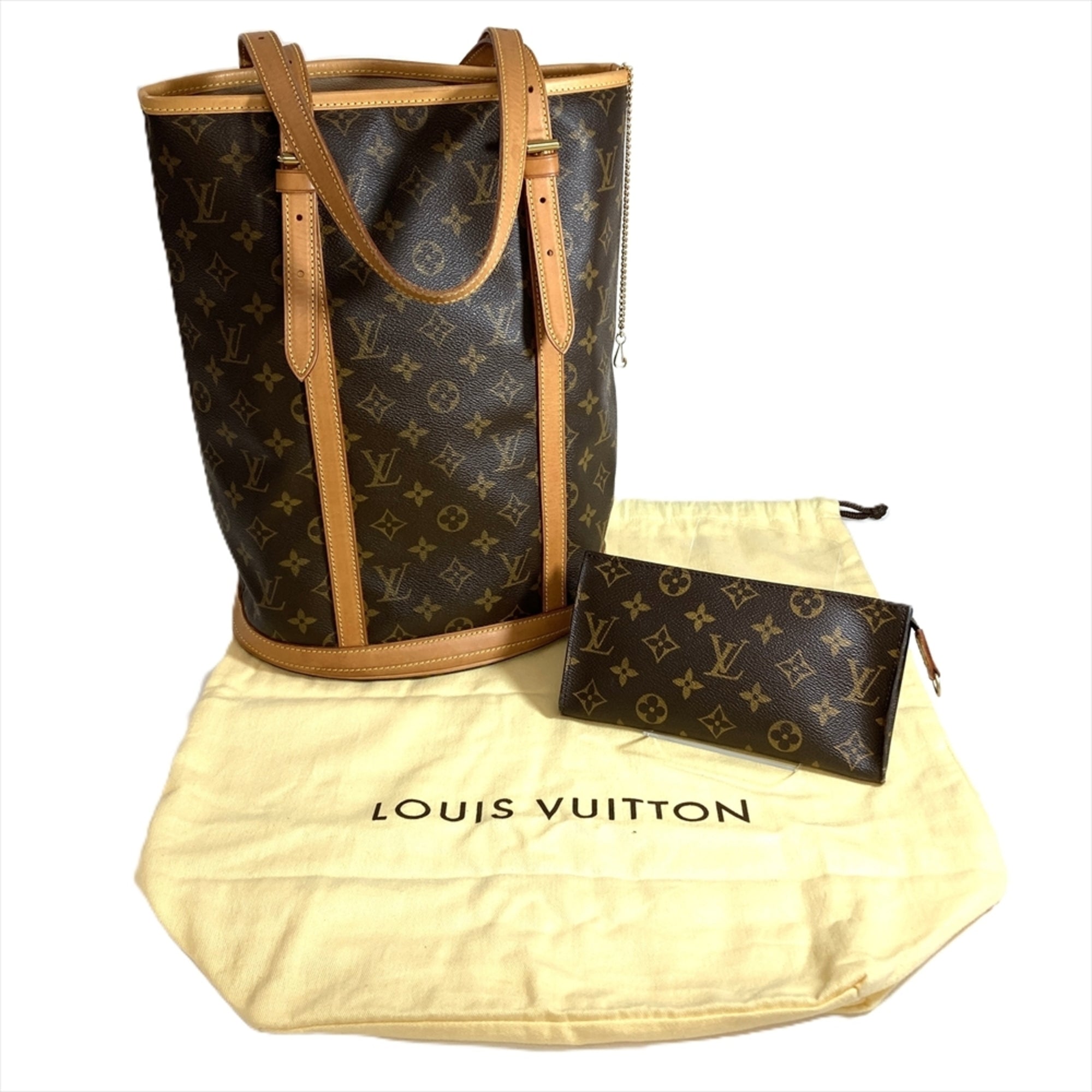 Louis Vuitton Brown Monogram Canvas Tote Bag (Pre-Owned)