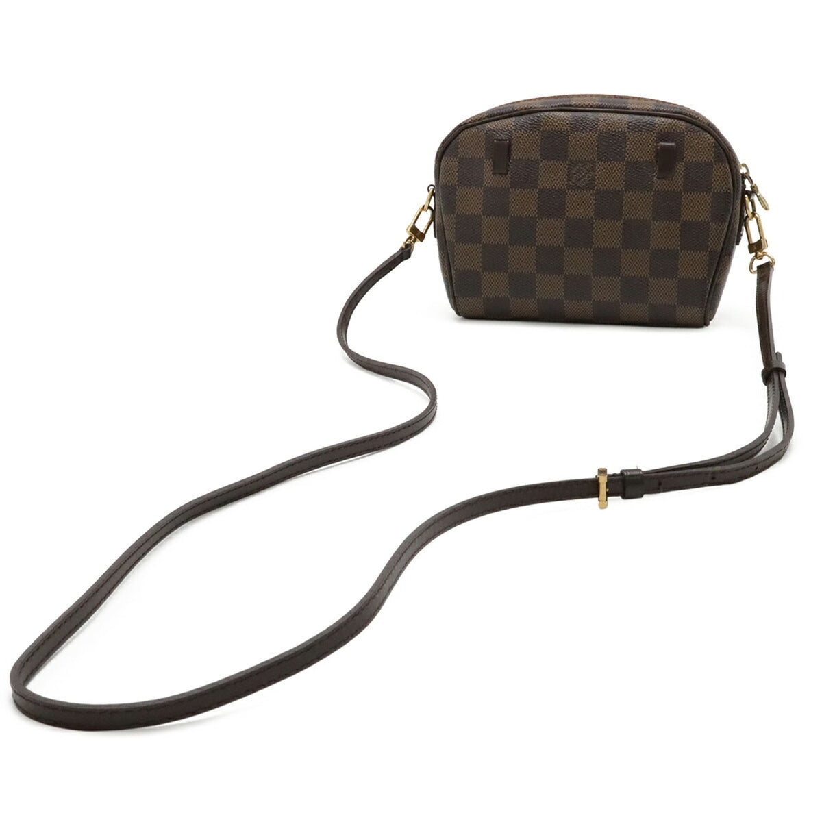 Louis Vuitton Damier Brown Pvc Pochette Shoulder Bag (Pre-Owned)