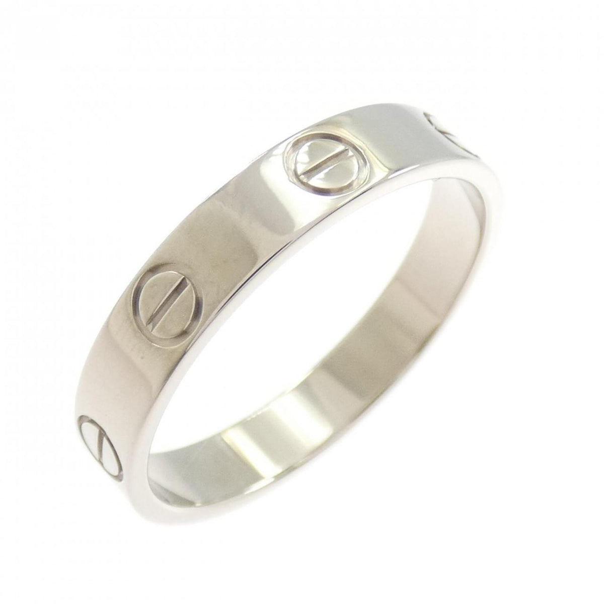 Cartier Love White Gold (18K) Band Ring (Pre-Owned)