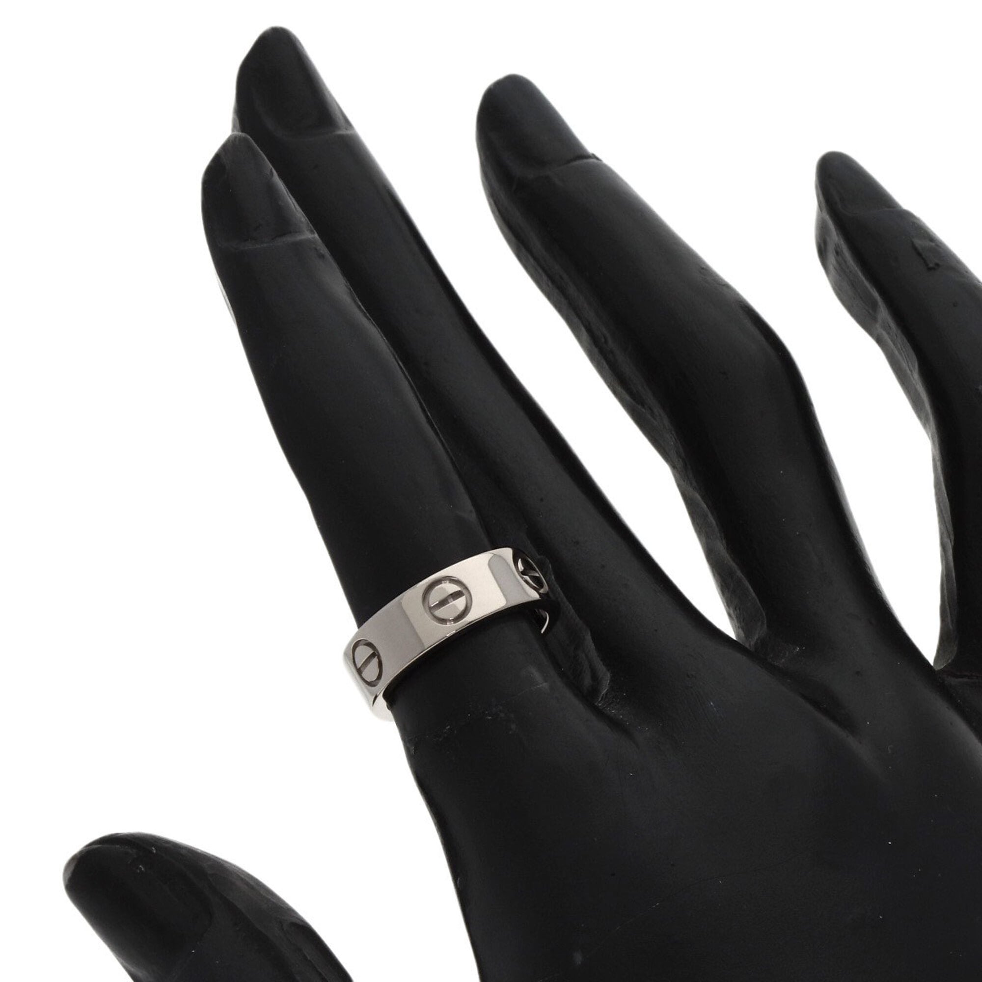 Cartier Love White Gold (18K) Band Ring (Pre-Owned)