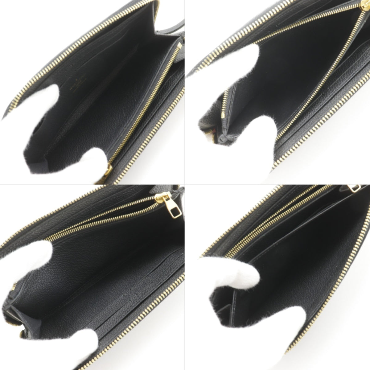 Louis Vuitton Monogram Empreinte Black Noir Monogram Empreinte Long Wallet (Bi-Fold) (Pre-Owned)