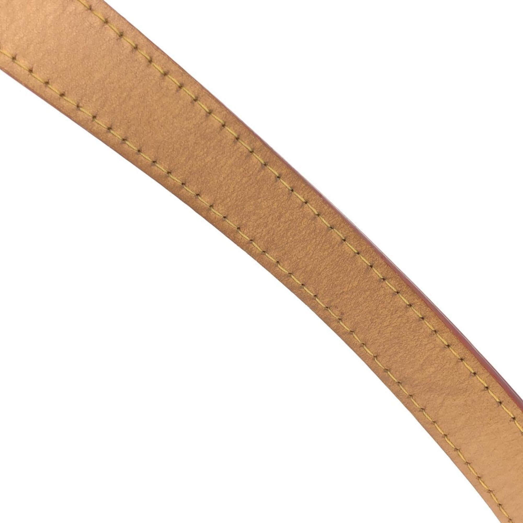 Louis Vuitton Monogram Marron Coated Canvas Shoulder Bag (Pre-Owned)
