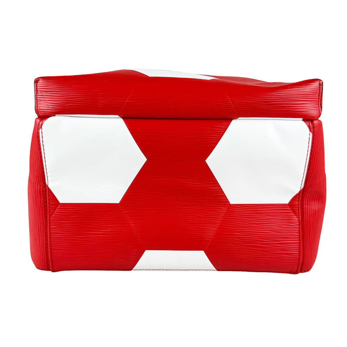 Louis Vuitton Red Color White Epi Leather Backpack (Pre-Owned)