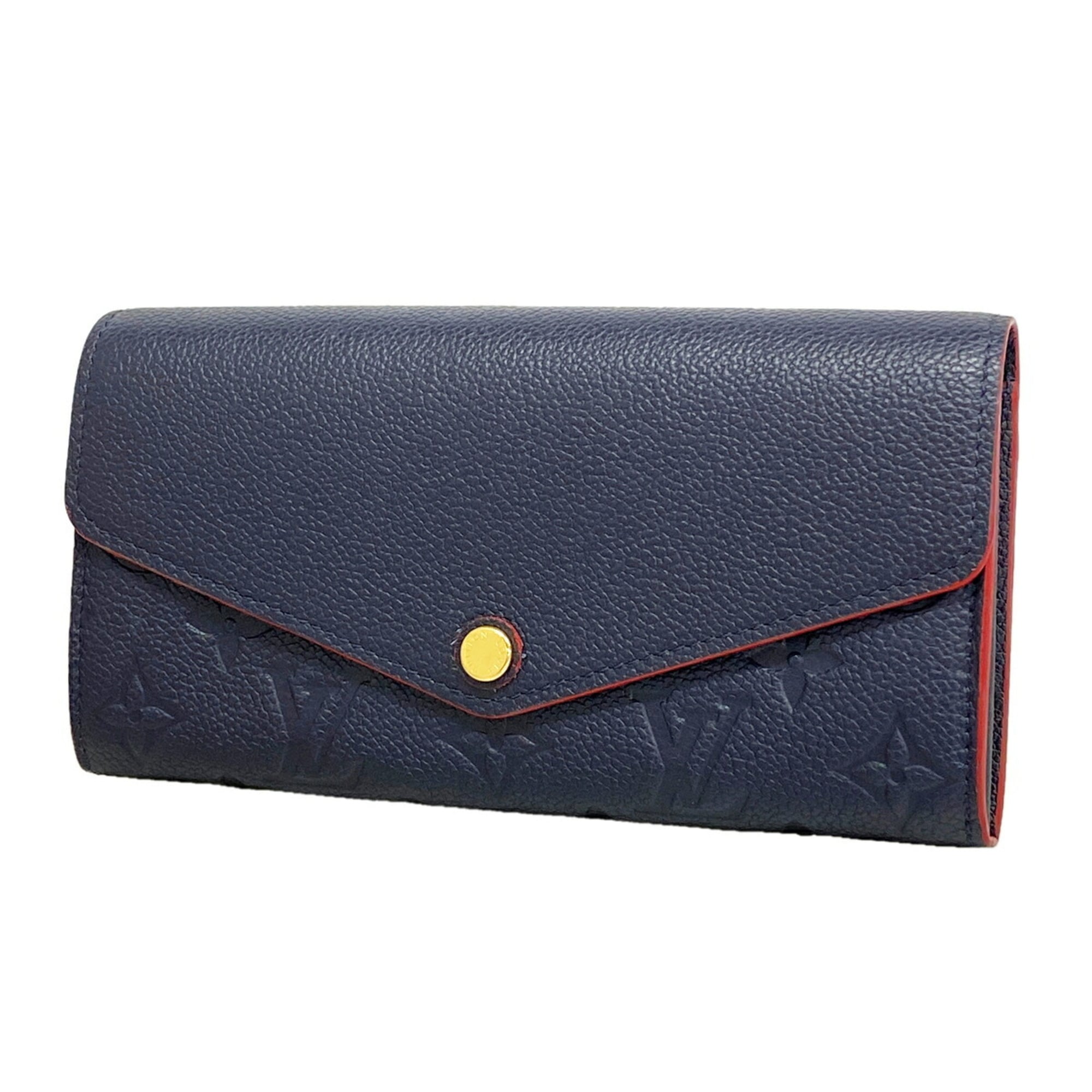 Louis Vuitton Marine Rouge Long Wallet (Bi-Fold) (Pre-Owned)