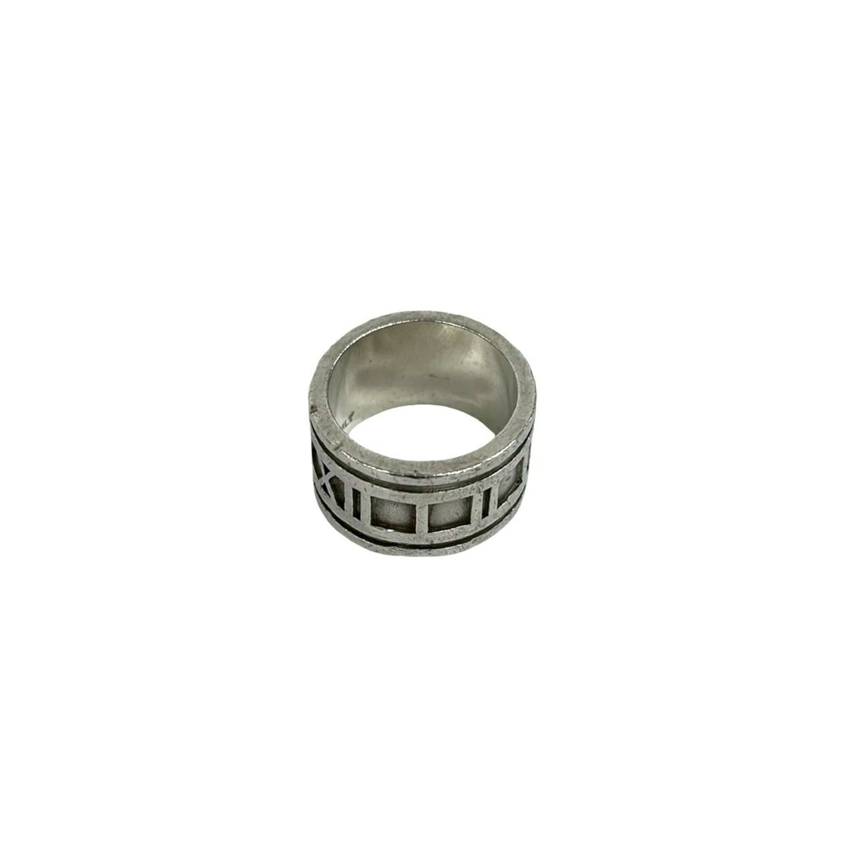 Tiffany Silver Silver 925 Band Ring (Pre-Owned)