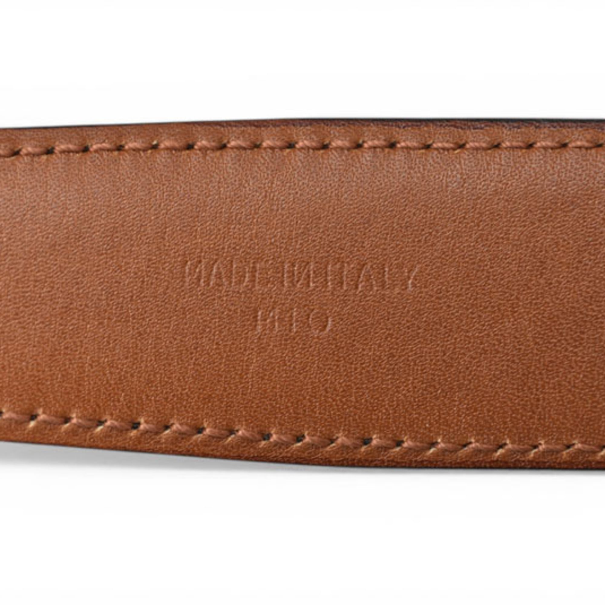Celine Black Brown Standard Belt (Pre-Owned)