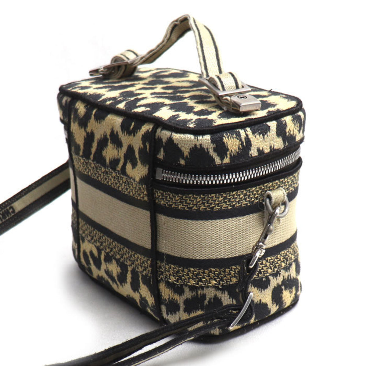 Christian Dior Canvas Shoulder Bag (Pre-Owned)