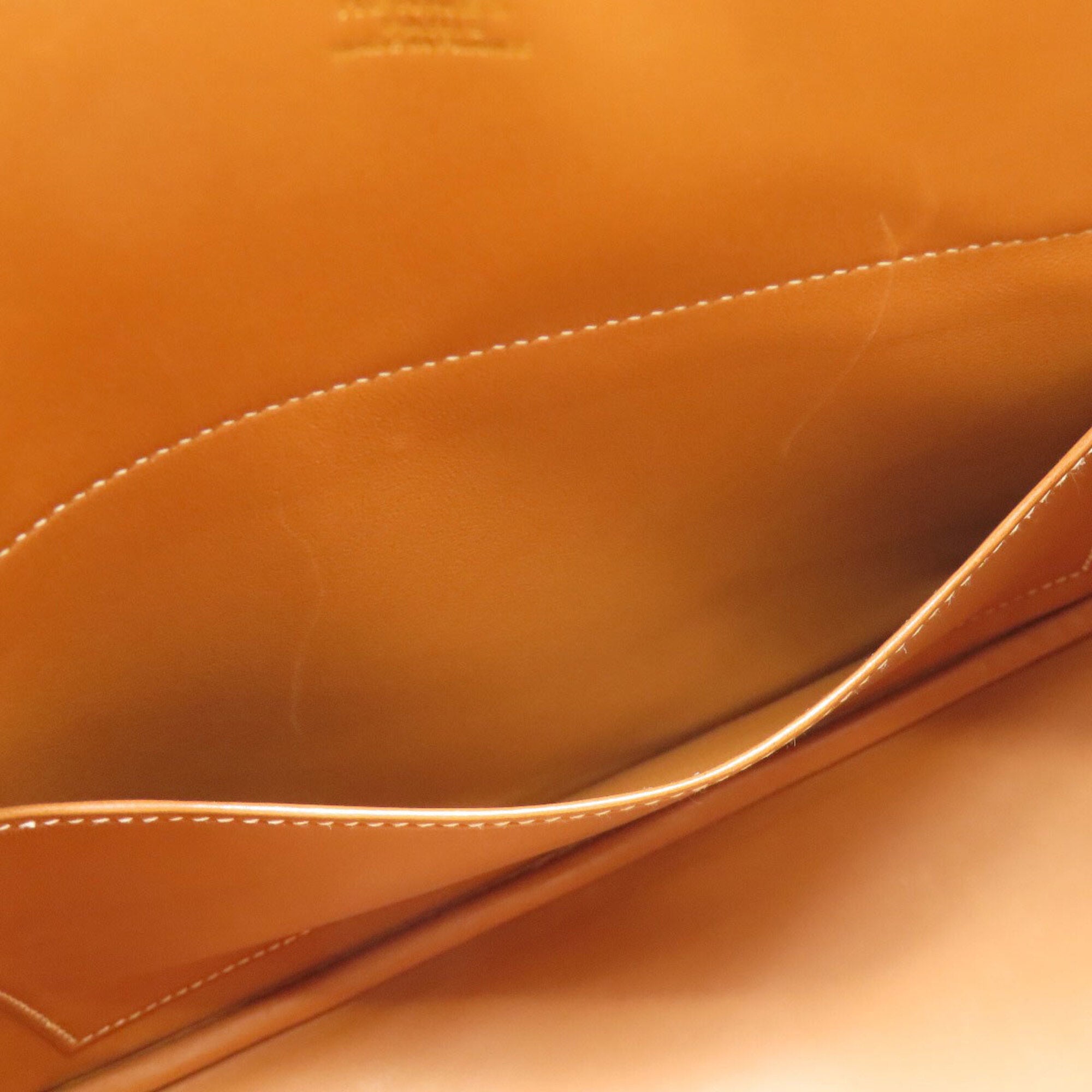 Hermes Bolide Gold Epsom Leather Handbag (Pre-Owned)