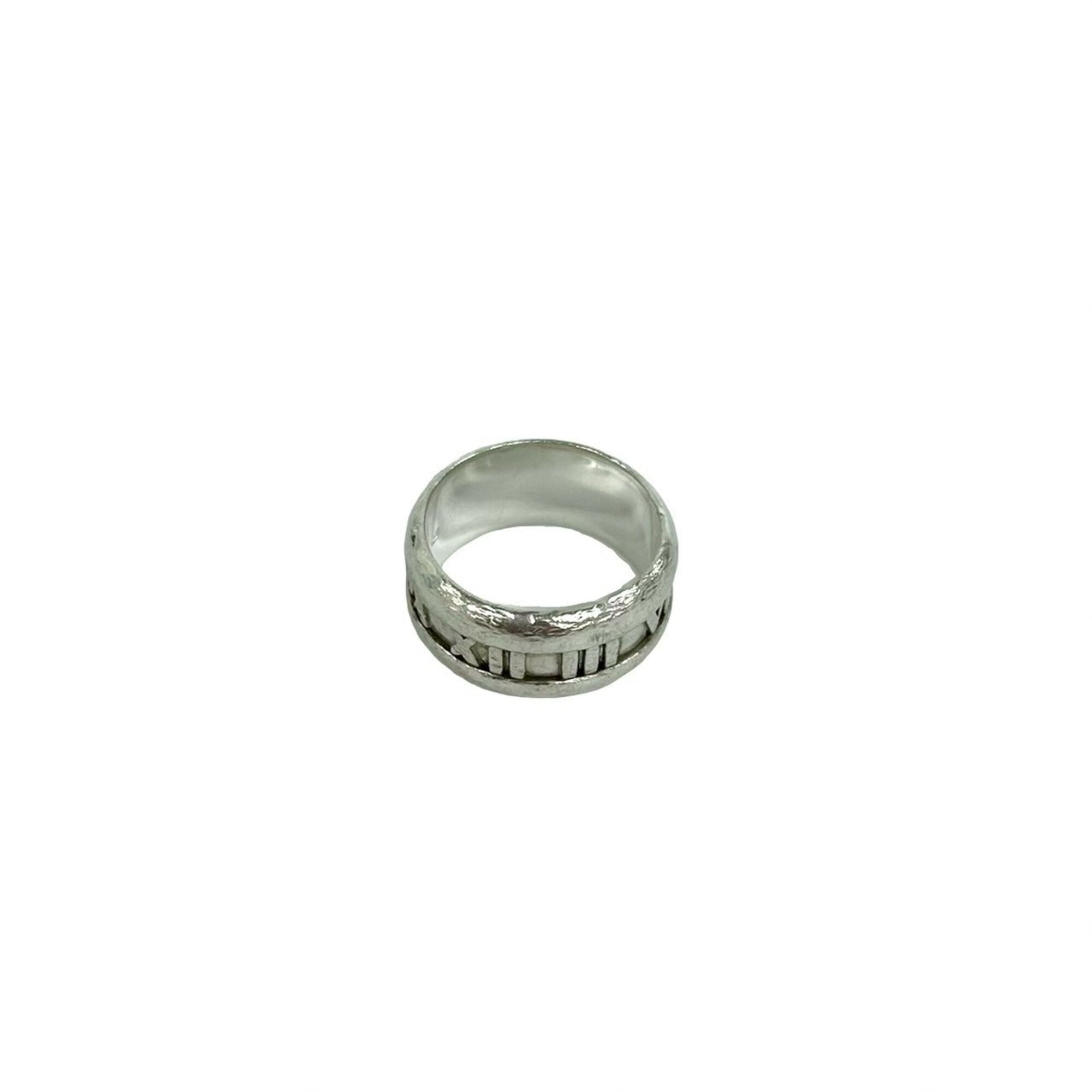 Tiffany Silver Silver 925 Band Ring (Pre-Owned)
