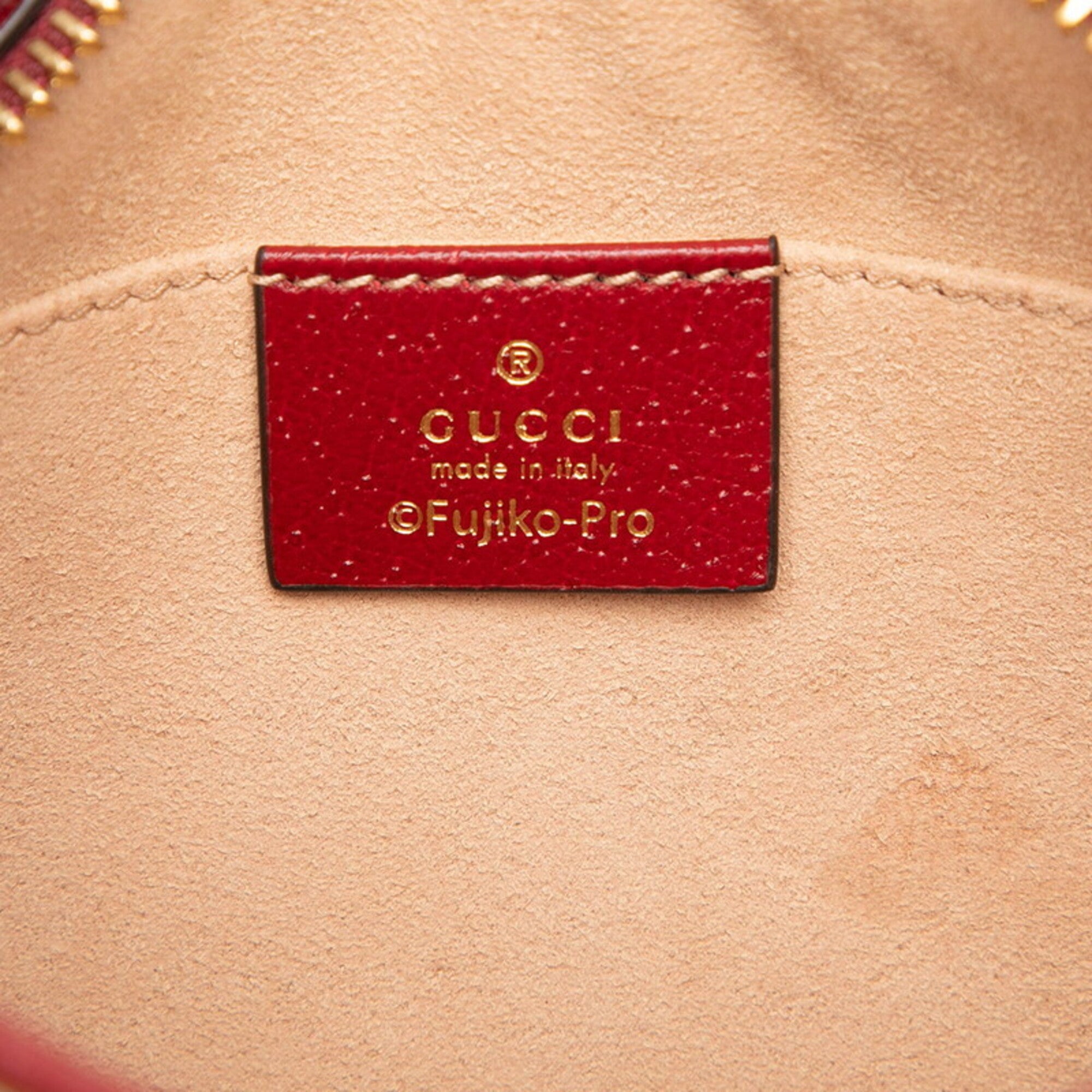 Gucci Bordeaux Brown Pvc Leather Shoulder Bag (Pre-Owned)