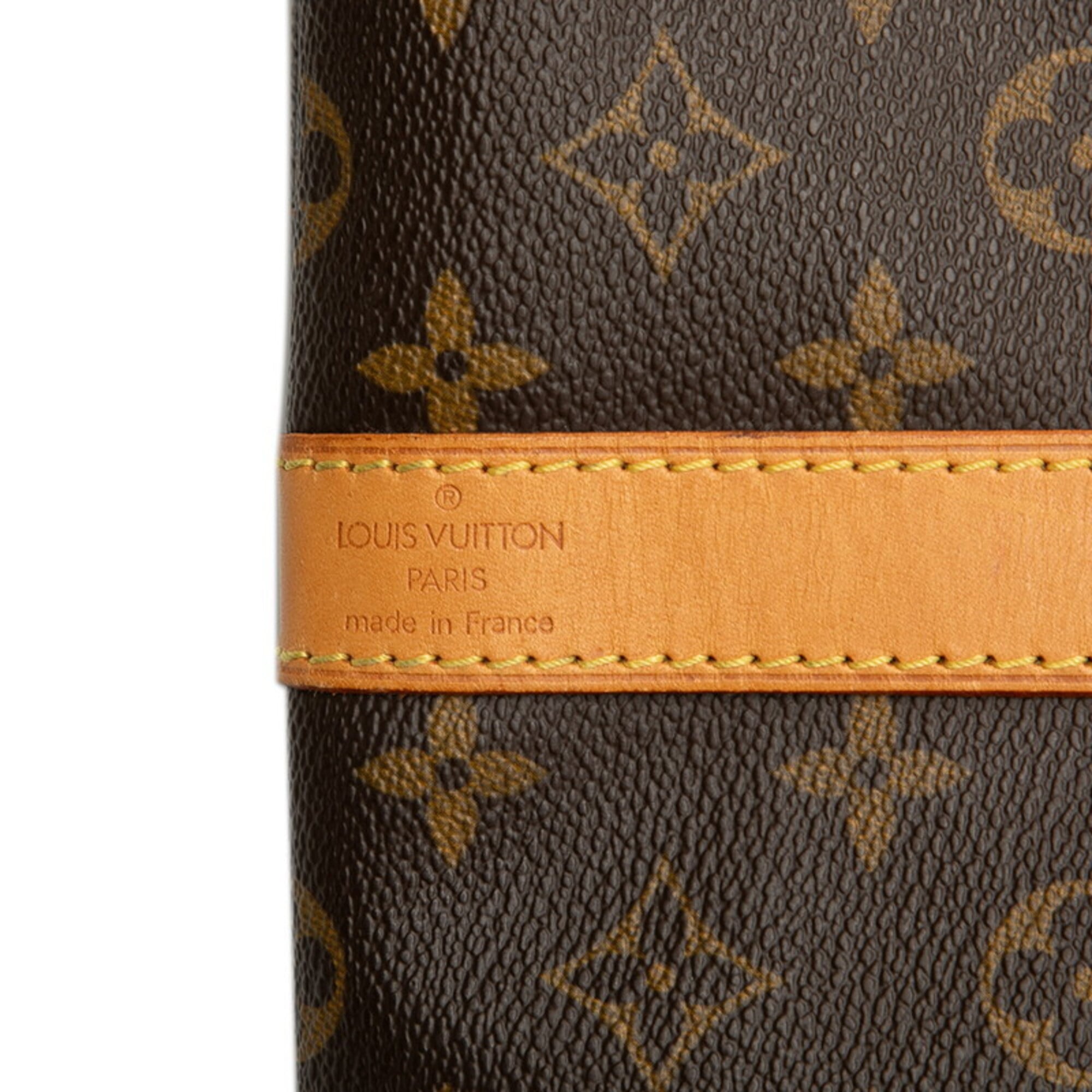 Louis Vuitton Monogram Brown Pvc Leather Boston Bag Shoulder Bag (Pre-Owned)