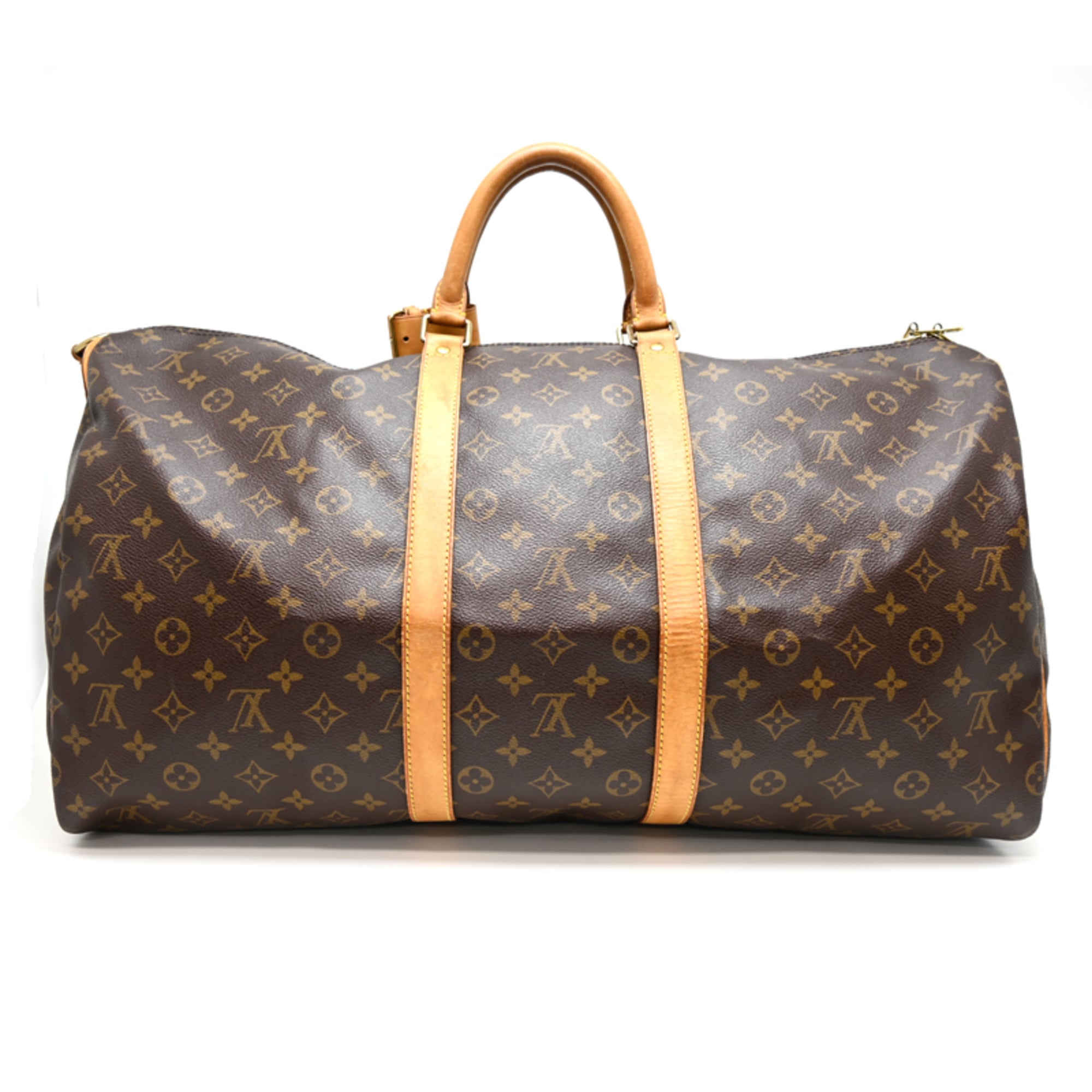 Louis Vuitton Brown Monogram Boston Bag (Pre-Owned)