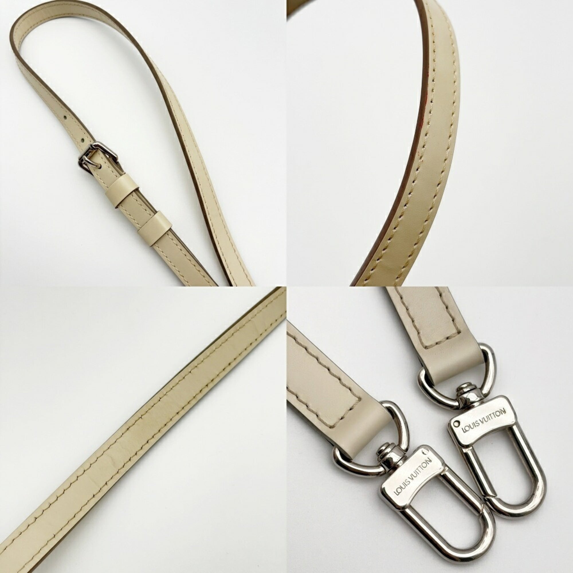 Louis Vuitton Lv Off White Epi Leather Shoulder Bag (Pre-Owned)