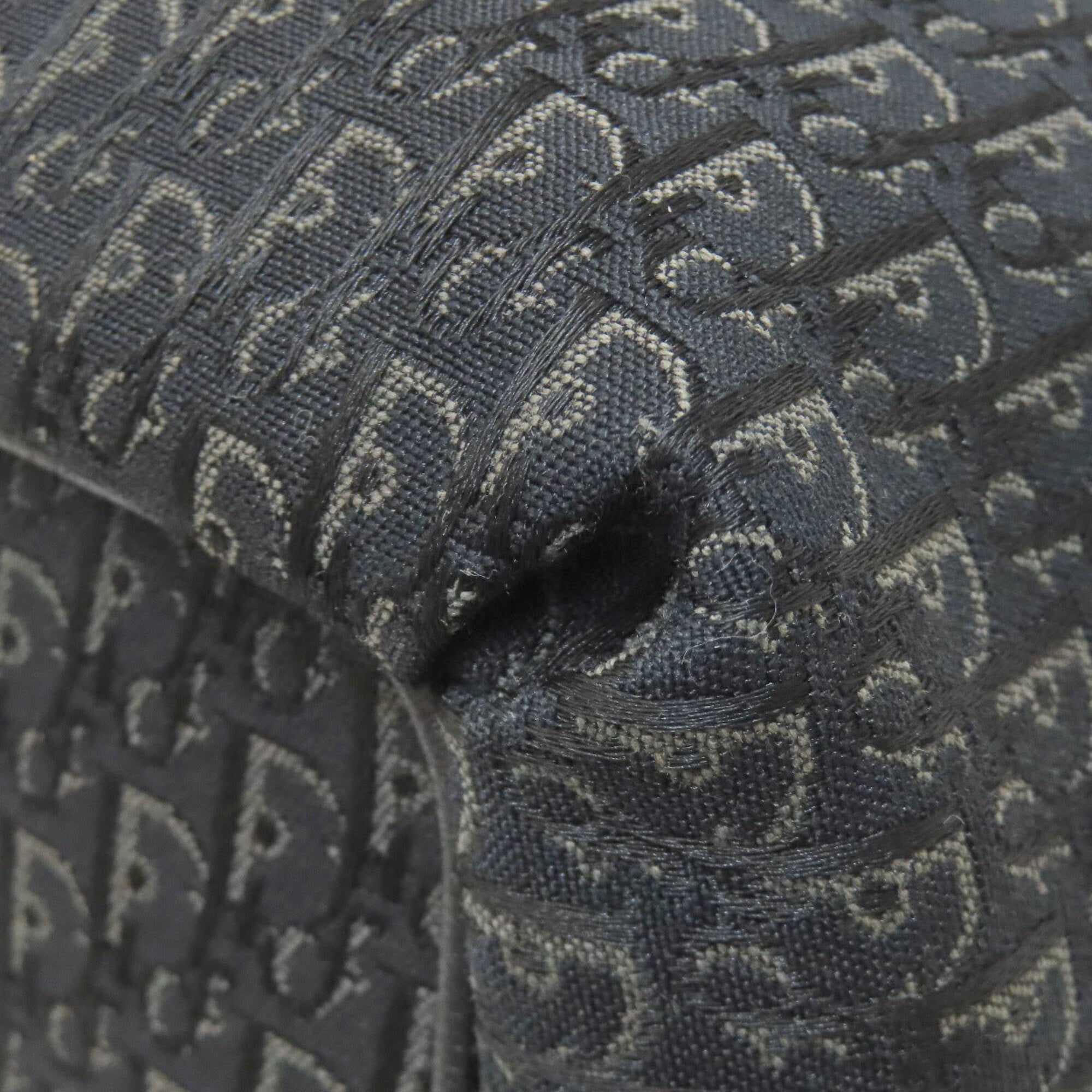 Christian Dior Black Canvas Tote Bag (Pre-Owned)