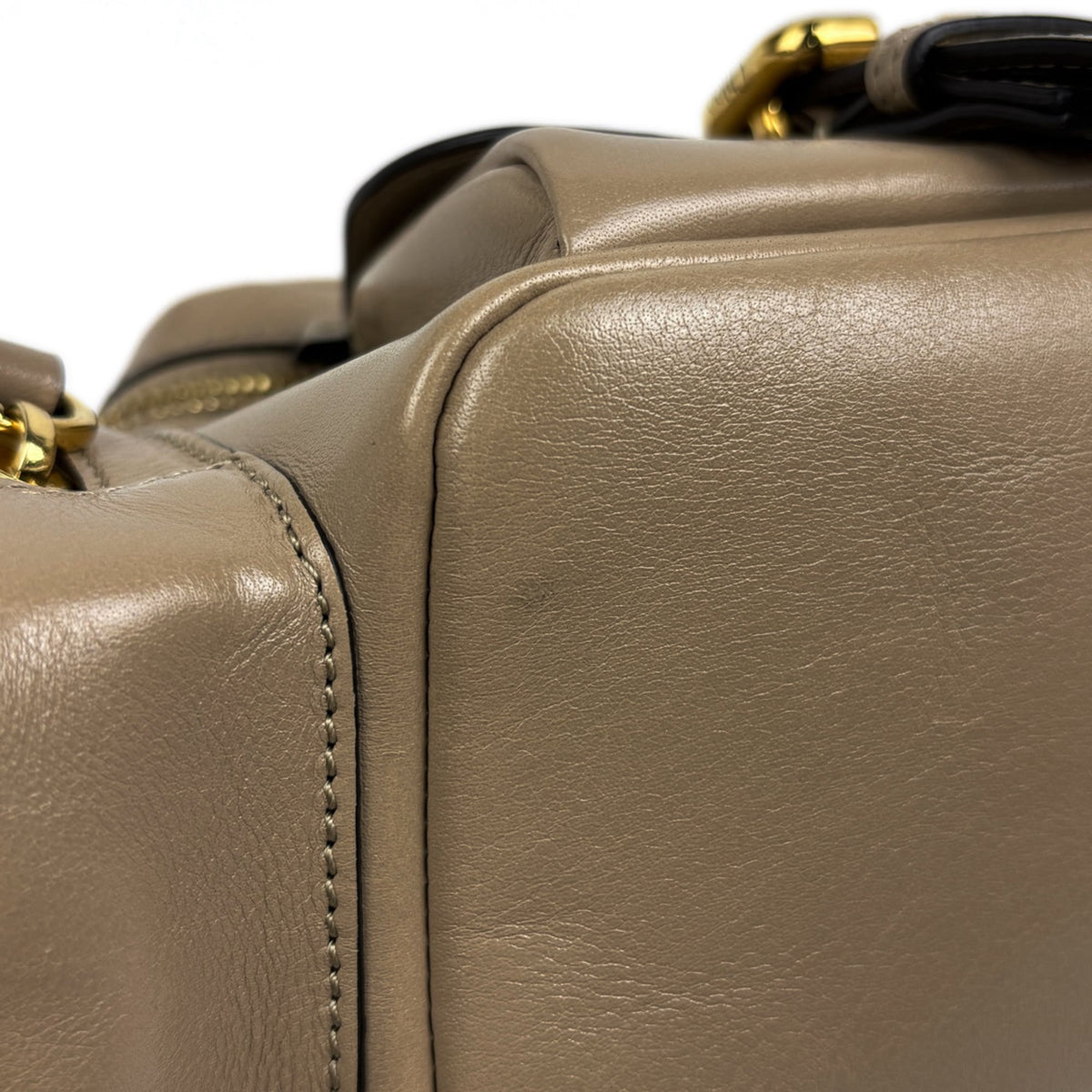 Chloé Beige Leather Handbag (Pre-Owned)