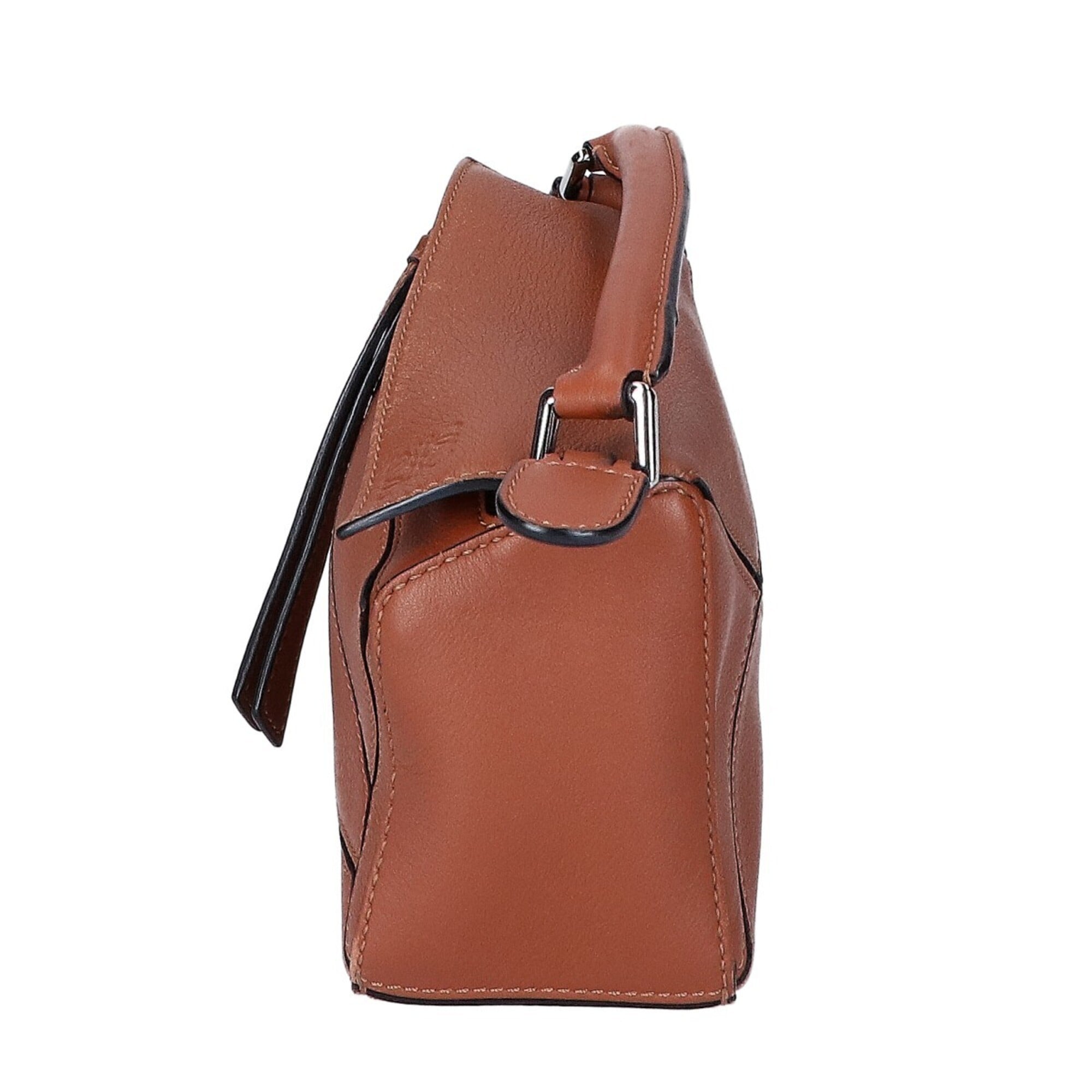 Loewe Brown Leather Shoulder Bag (Pre-Owned)