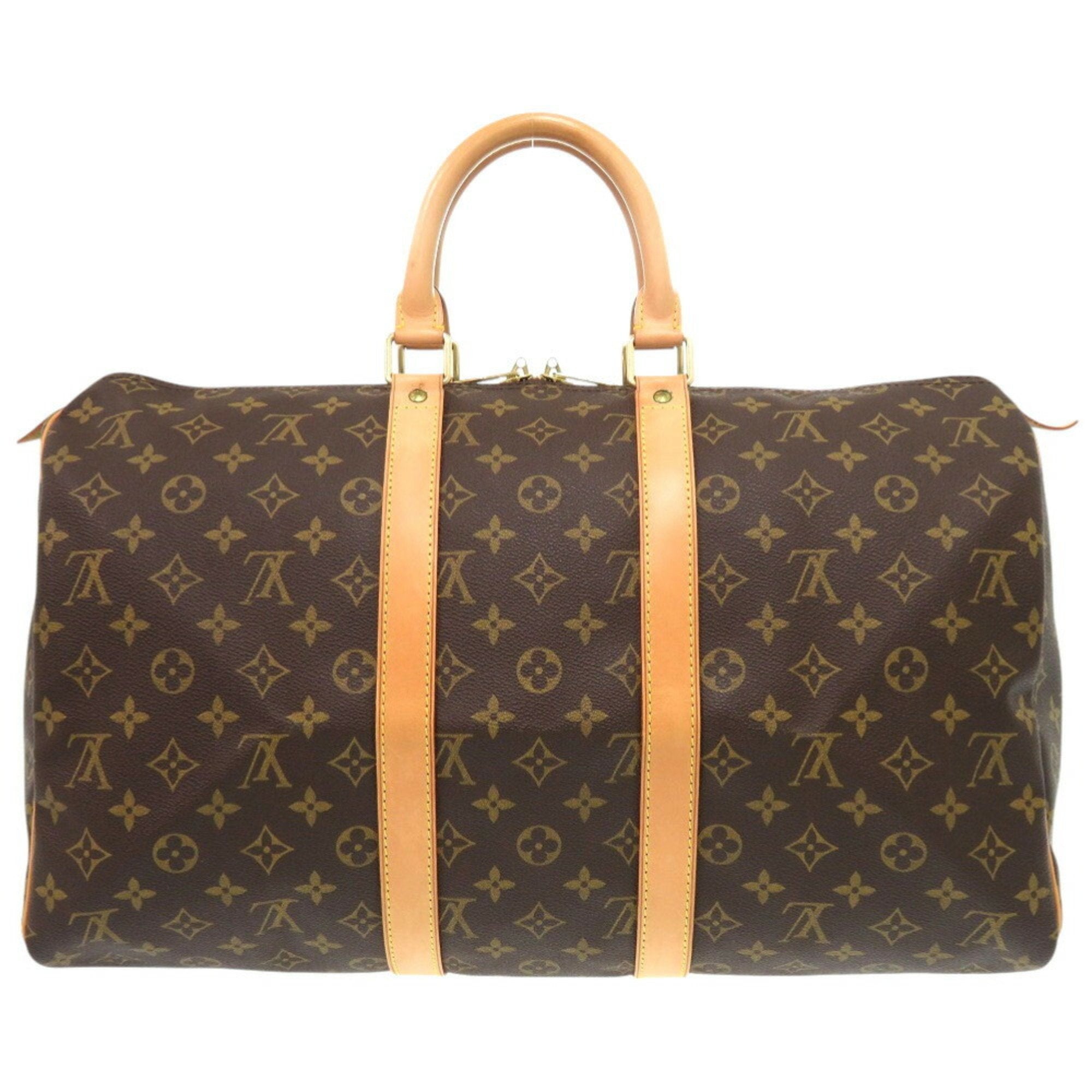 Louis Vuitton Brown Monogram Boston Bag (Pre-Owned)