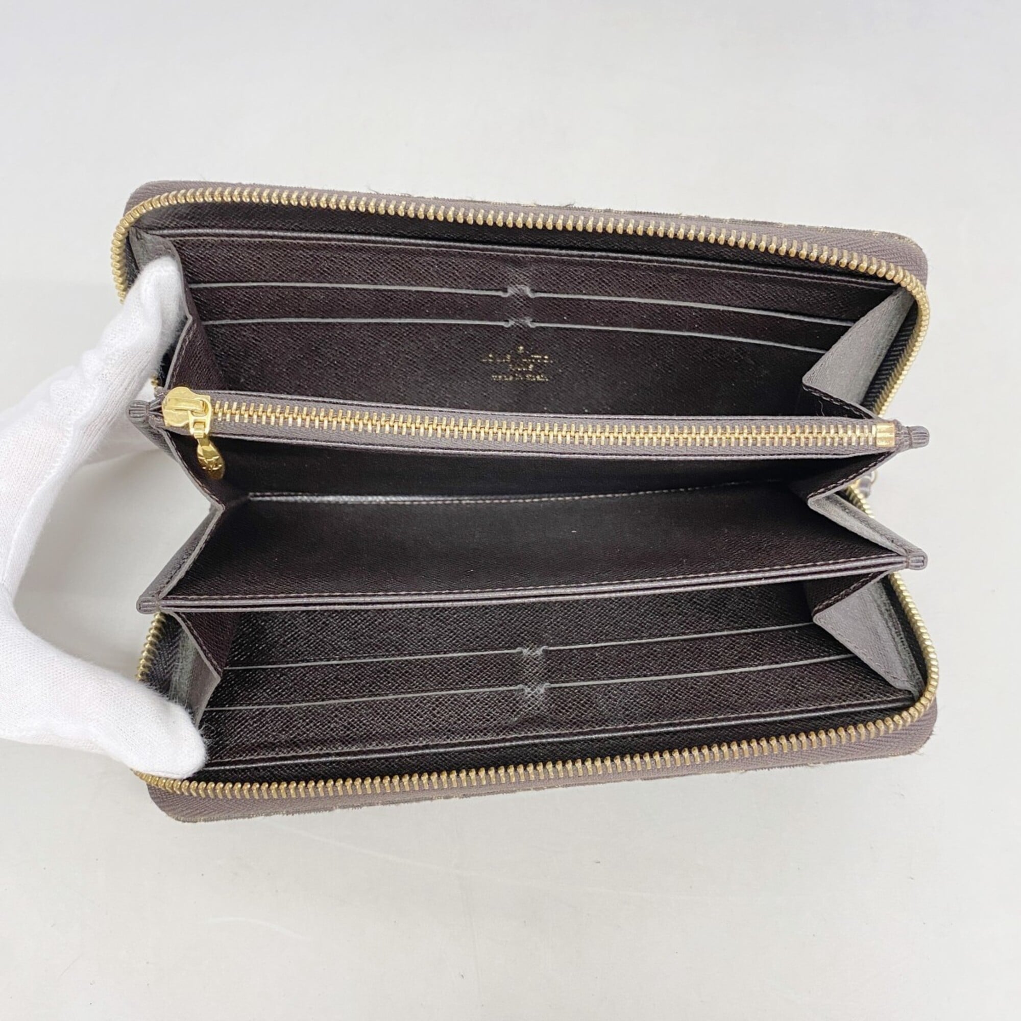 Louis Vuitton Ebene Long Wallet (Bi-Fold) (Pre-Owned)