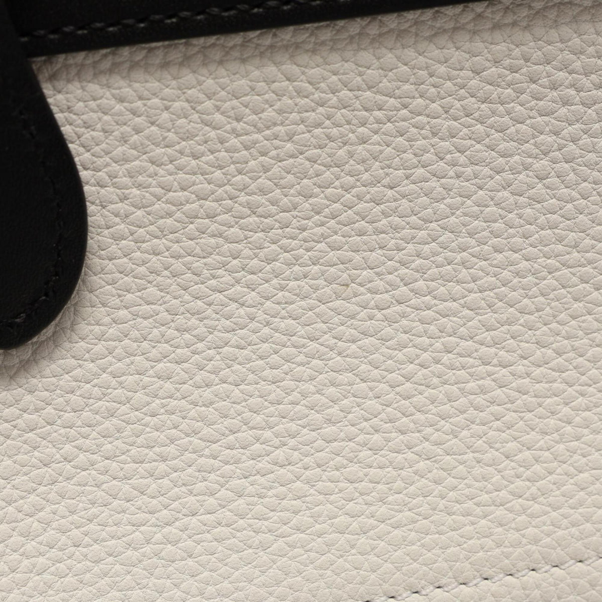 Celine Beige Black White Leather Suede Handbag Tote Bag (Pre-Owned)