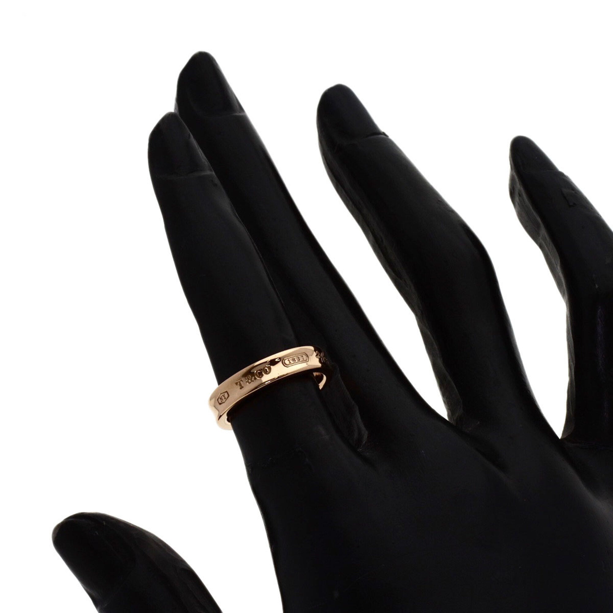 Tiffany Metal Band Ring (Pre-Owned)