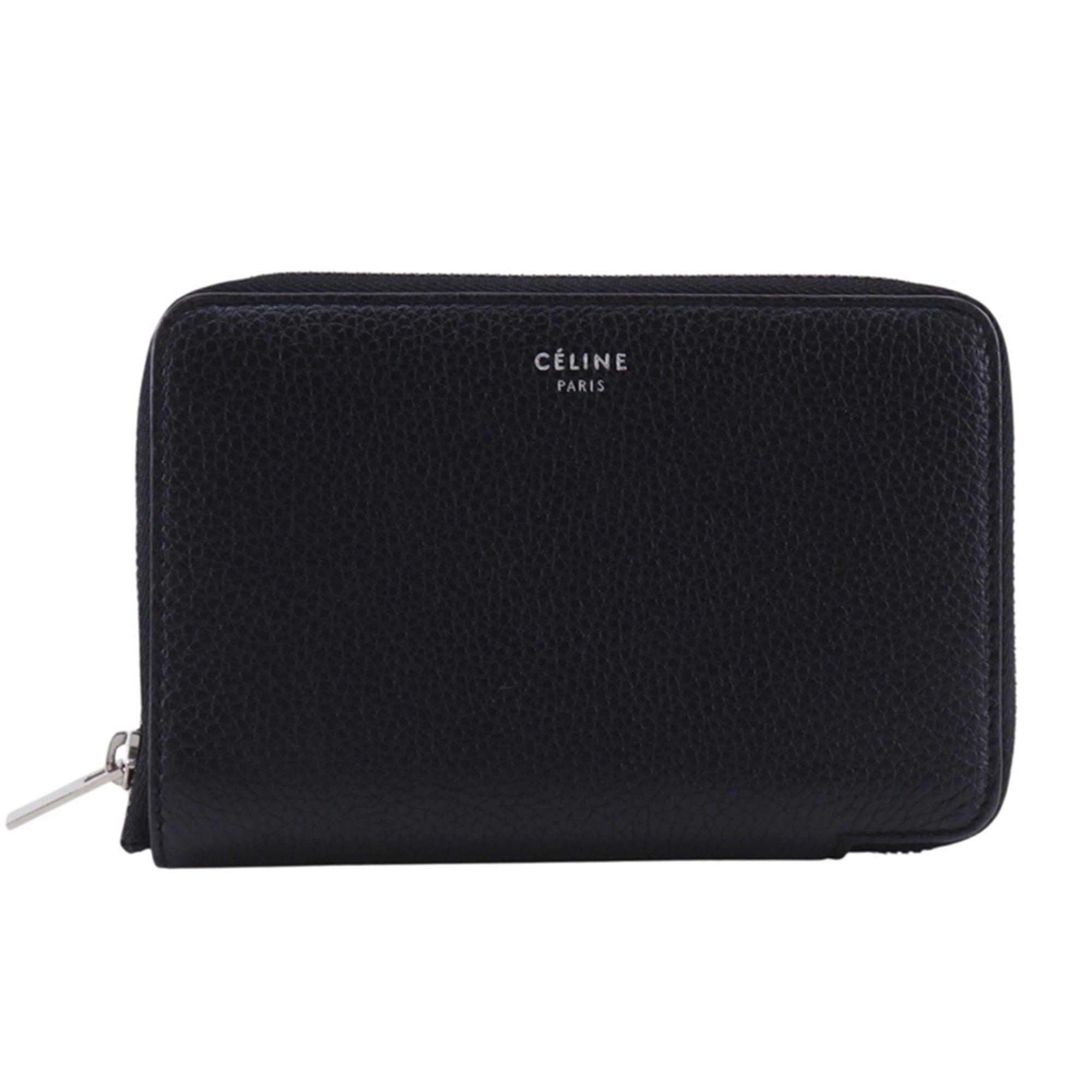 Celine Black Yellow Leather Wallet (Bi-Fold) (Pre-Owned)