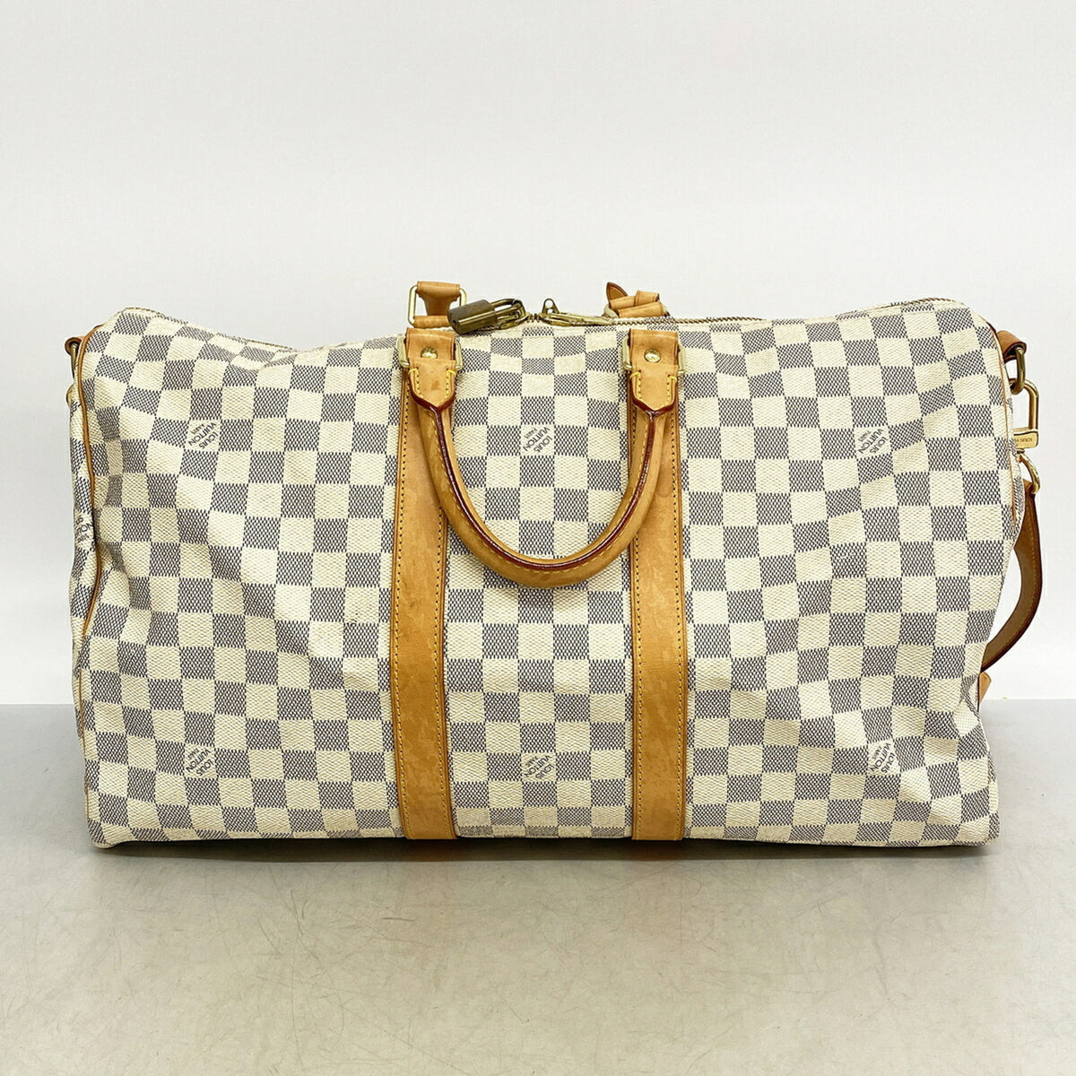 Louis Vuitton White Boston Bag (Pre-Owned)