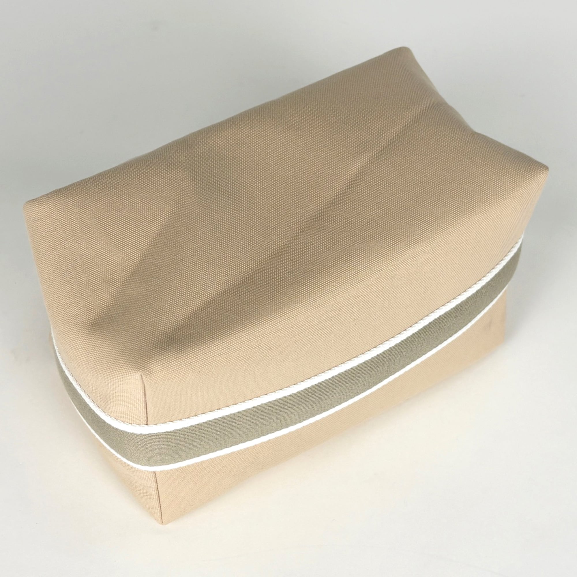 Hermes Beige Cotton Handbag Pouch (Pre-Owned)