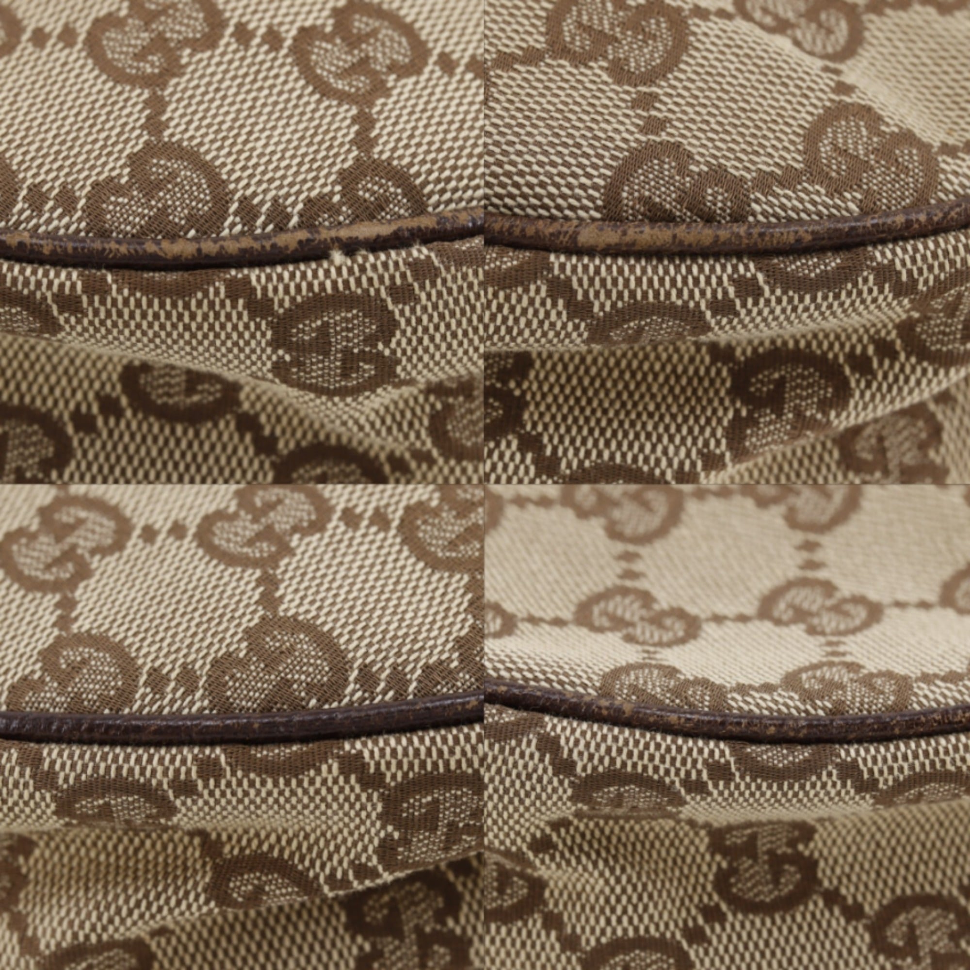 Gucci Brown Gg Canvas Shoulder Bag (Pre-Owned)