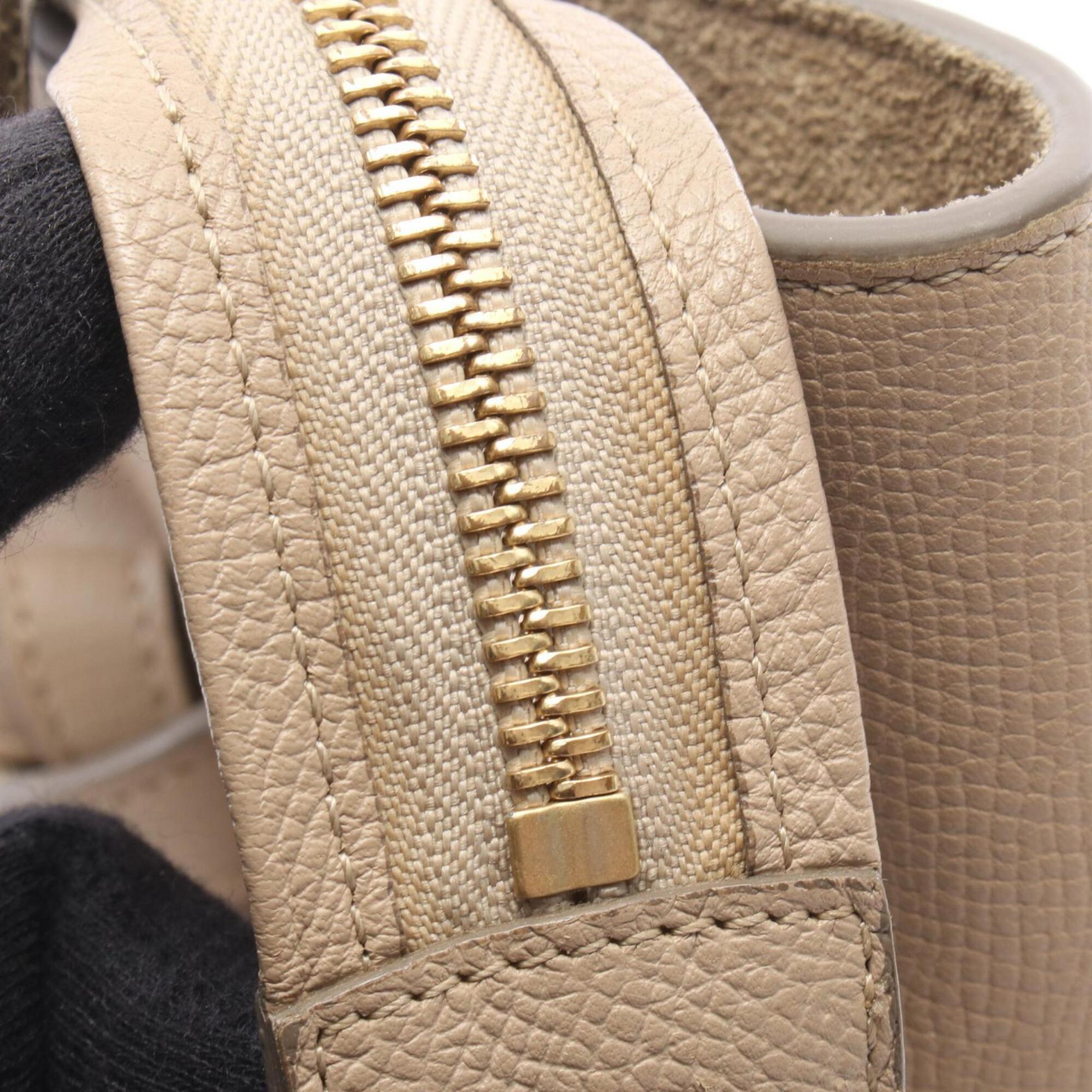 Celine Beige Leather Handbag (Pre-Owned)