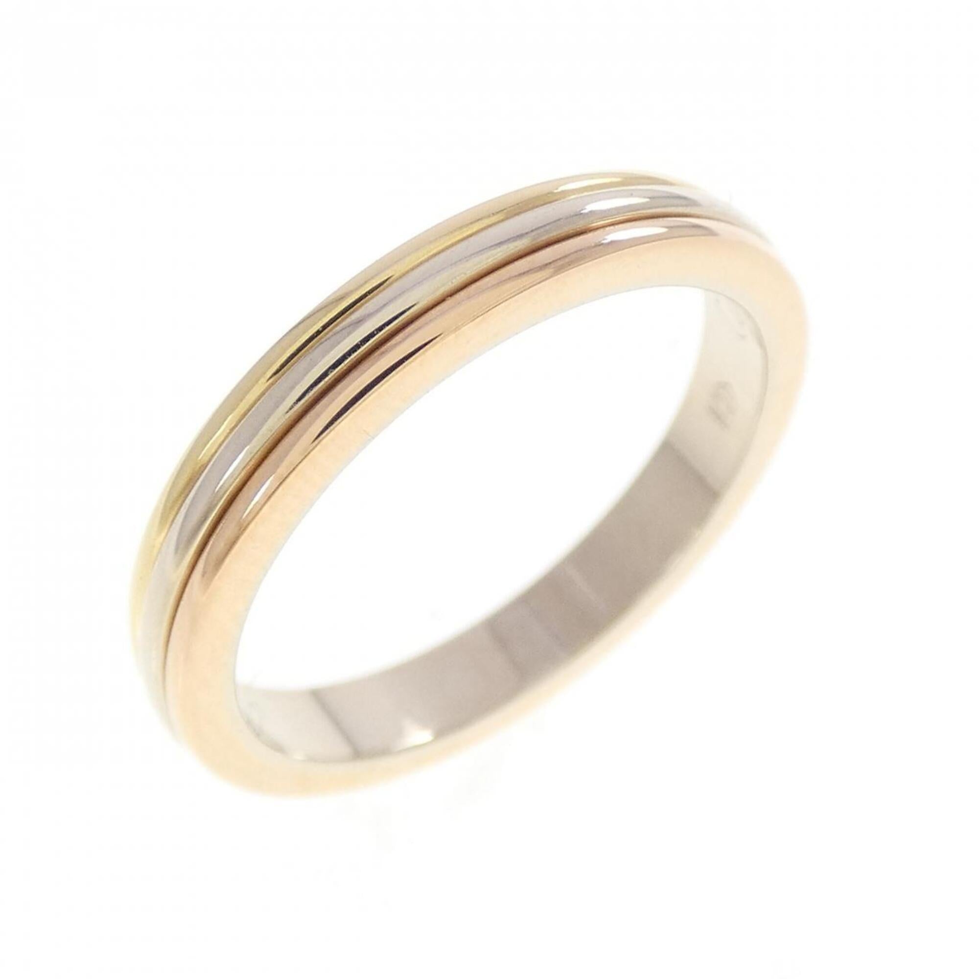 Cartier Yellow Gold (18K) Pink Gold (18K) White Gold (18K) Band Ring (Pre-Owned)