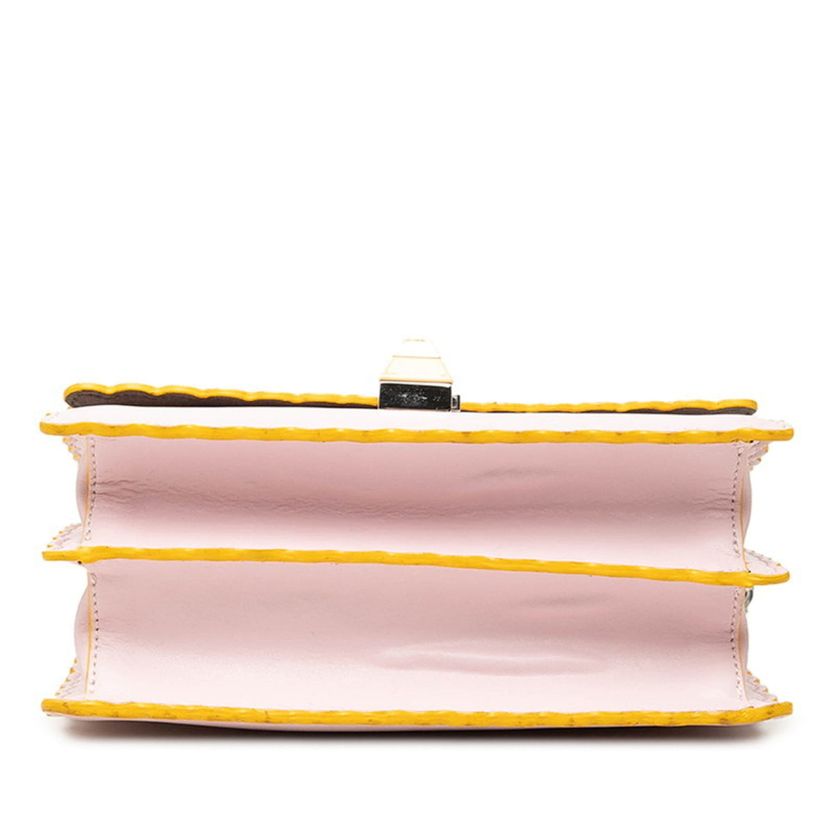 Fendi Pink Leather Shoulder Bag (Pre-Owned)