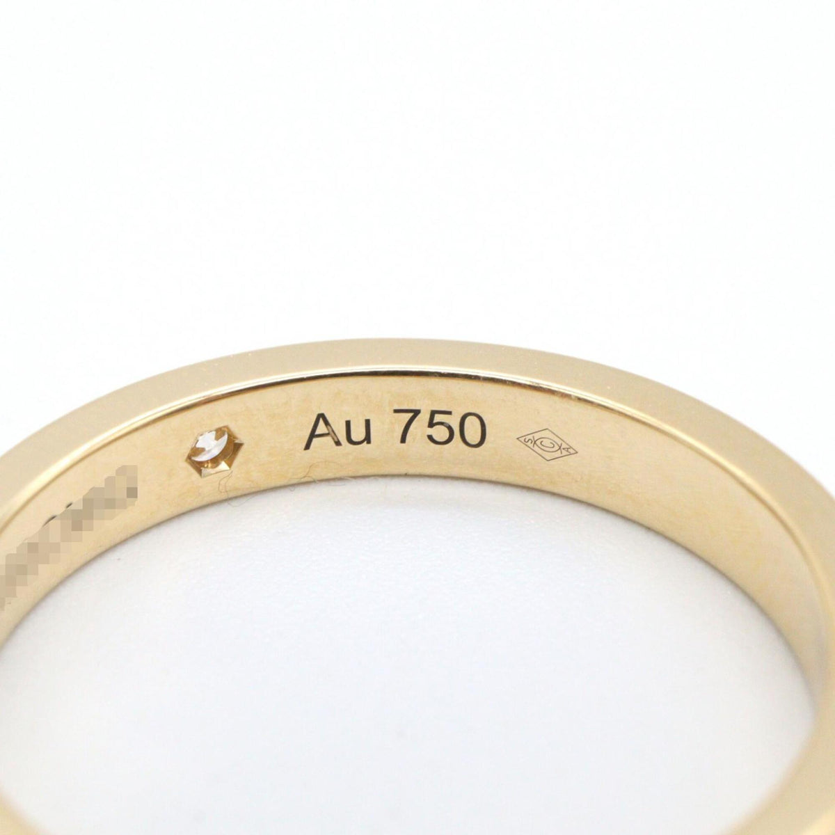 Cartier Gold Clear Yellow Gold (18K) Band Ring (Pre-Owned)