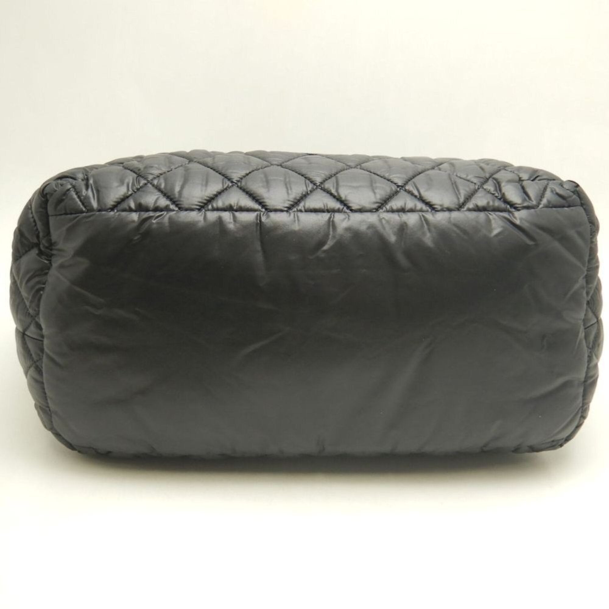 Chanel Coco Cocoon Black Nylon Tote Bag (Pre-Owned)