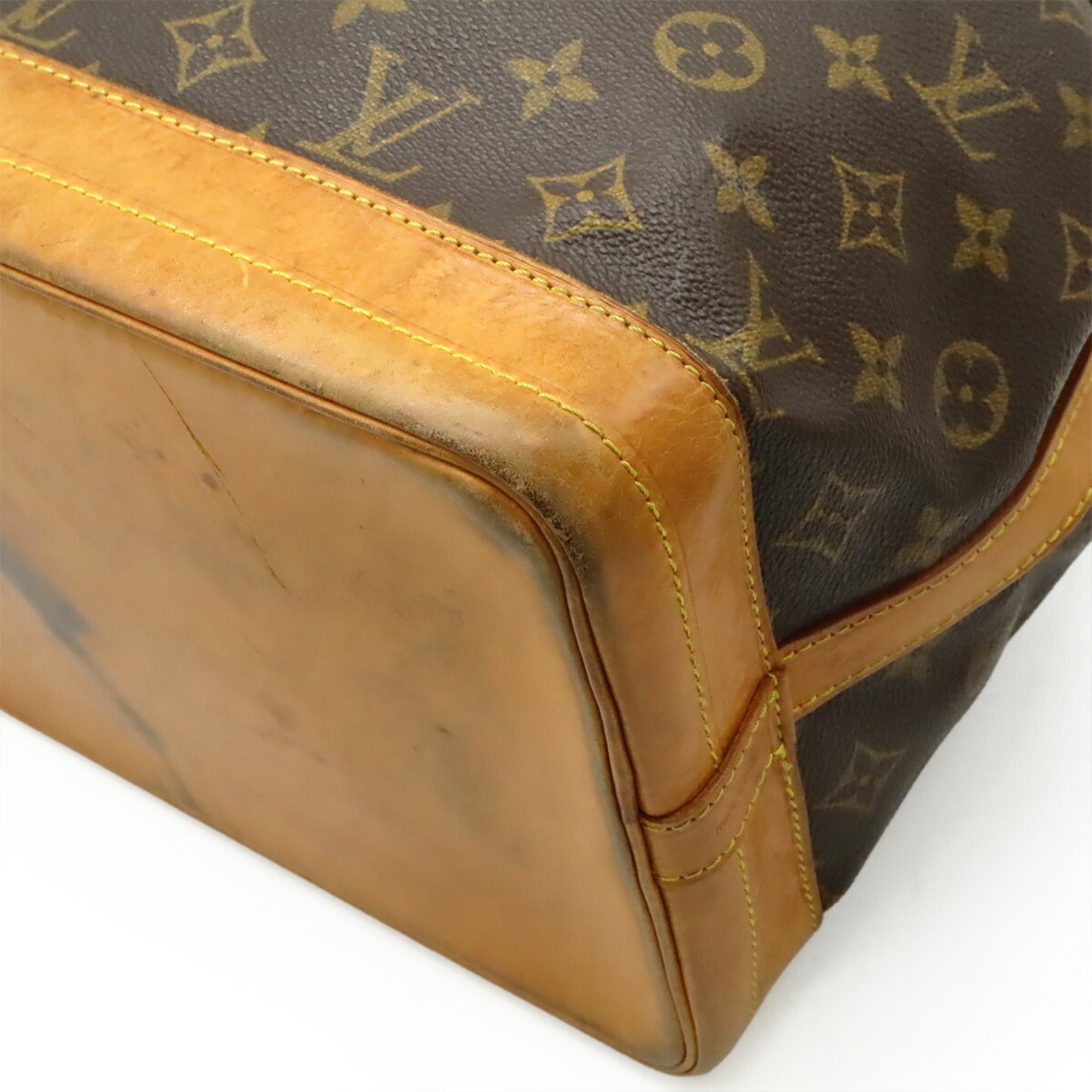 Louis Vuitton Brown Monogram Canvas Pvc Coated Canvas Shoulder Bag (Pre-Owned)