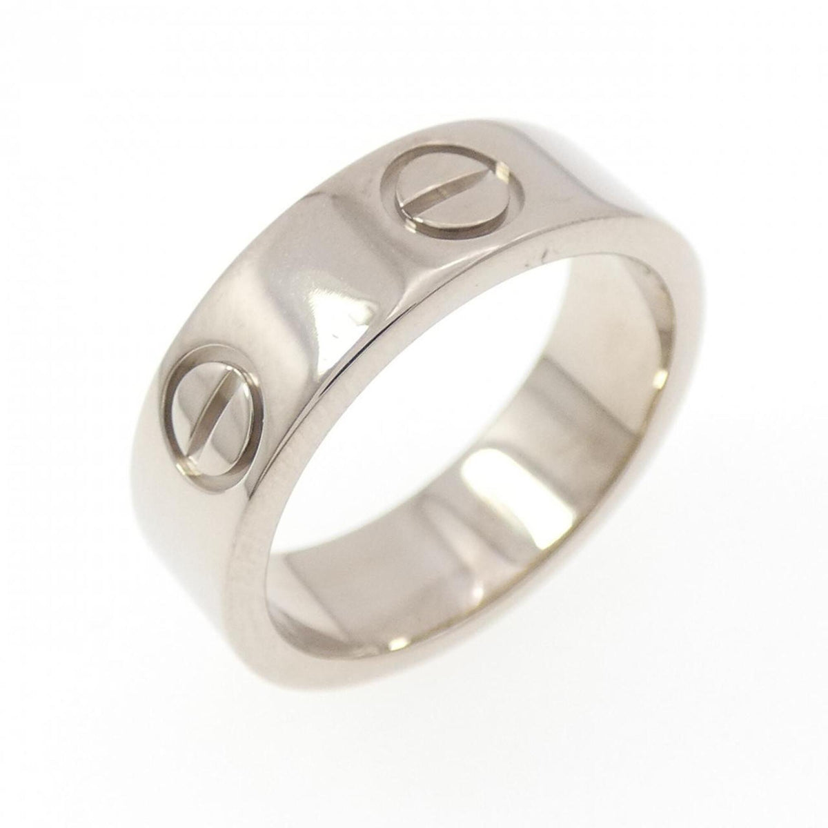 Cartier Love White Gold (18K) Band Ring (Pre-Owned)