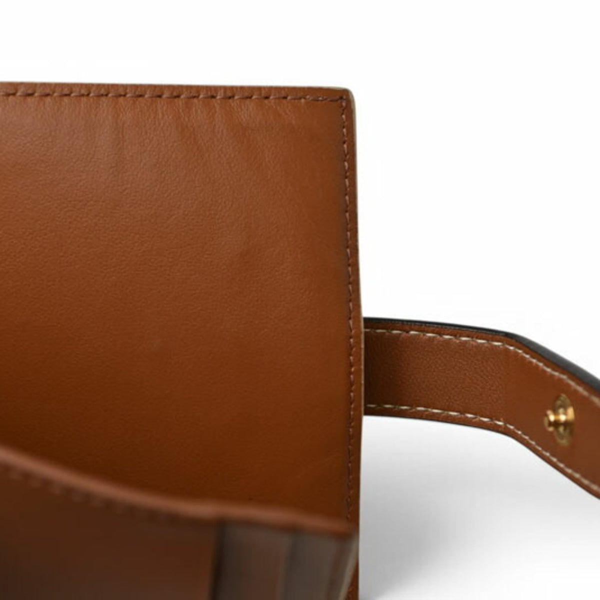 Celine Brown Ivory Coated Canvas Wallet (Bi-Fold) (Pre-Owned)