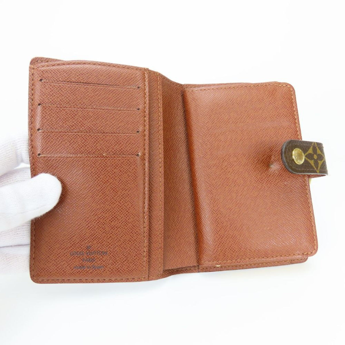 Louis Vuitton Brown Monogram Wallet (Bi-Fold) (Pre-Owned)