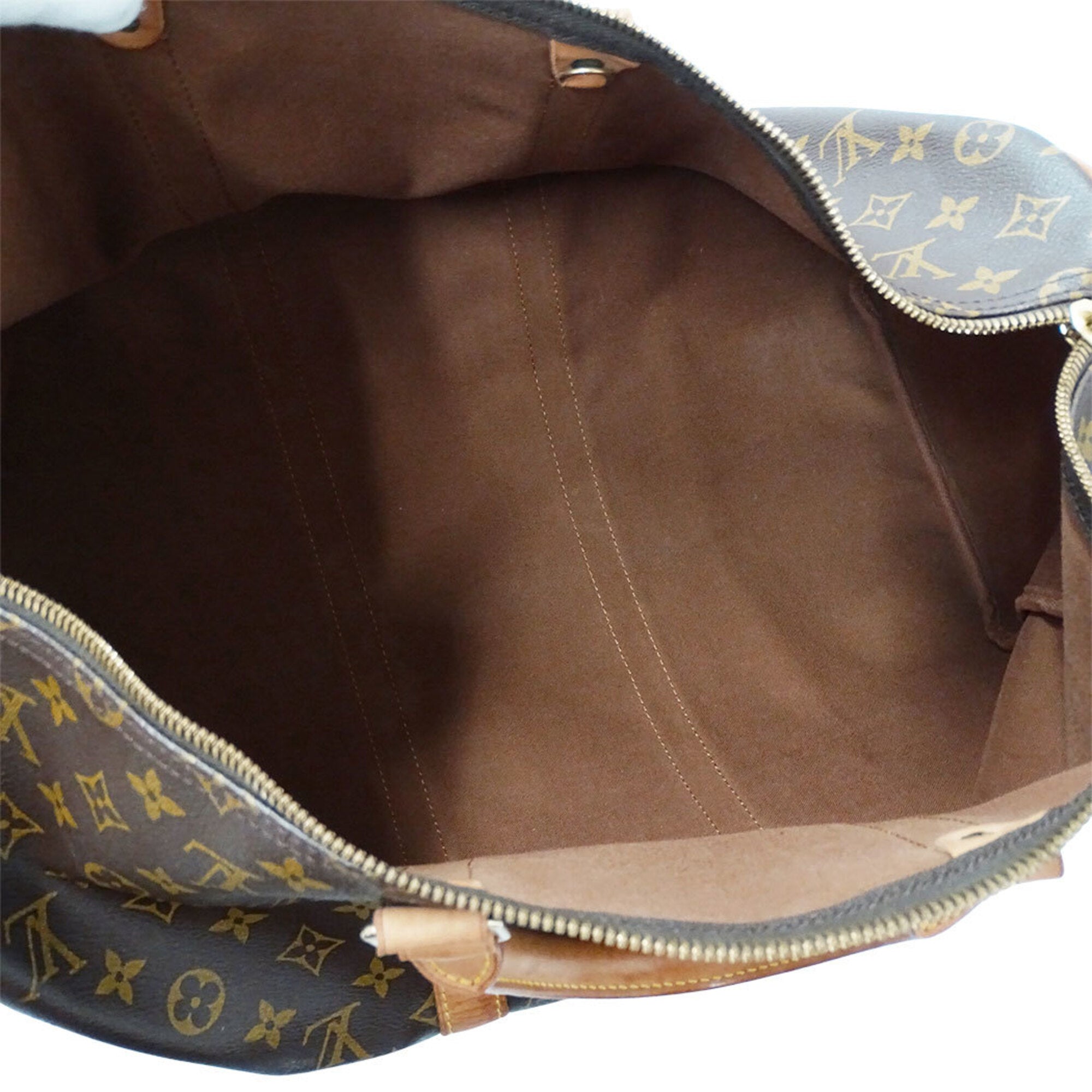Louis Vuitton Brown Monogram Monogram Boston Bag Handbag (Pre-Owned)