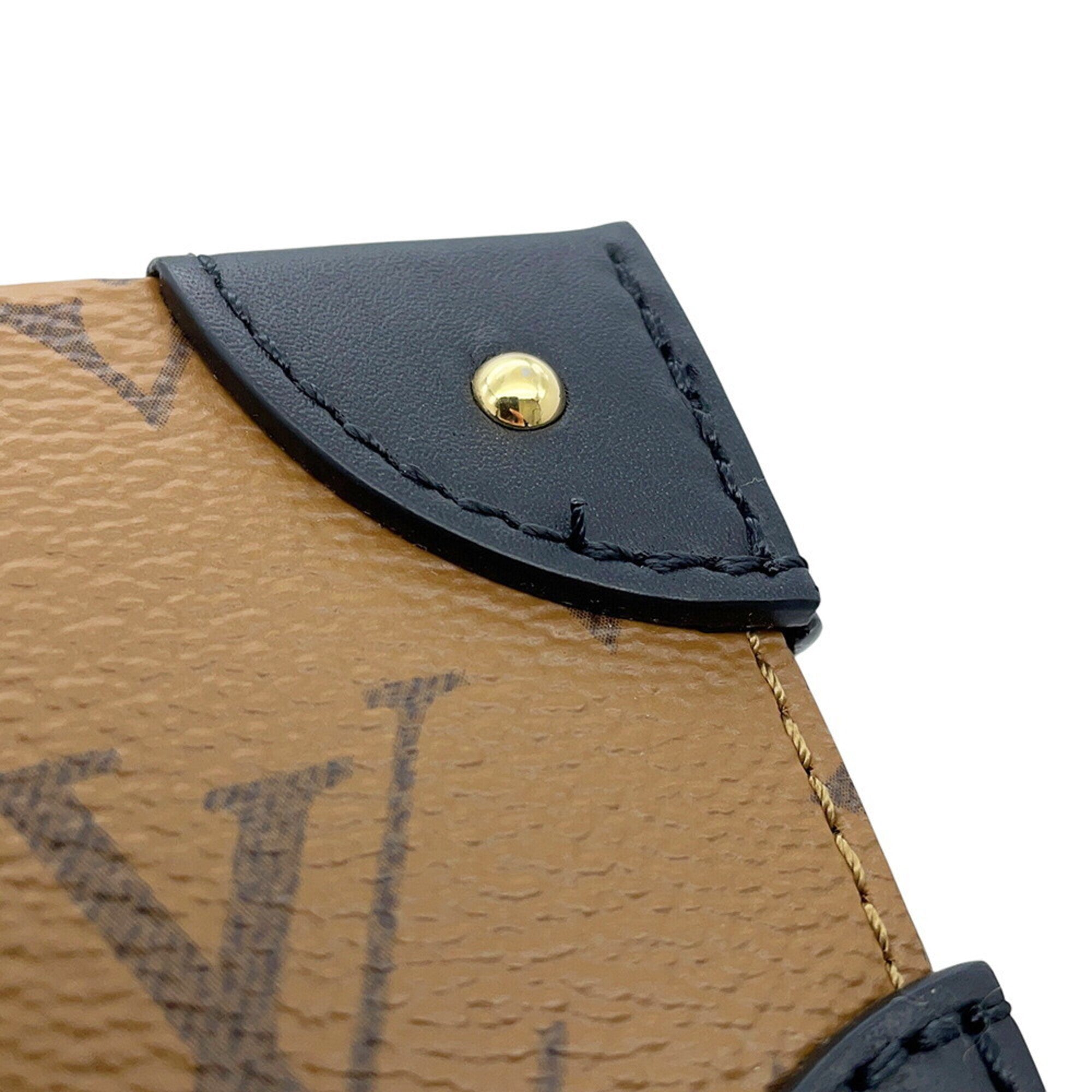 Louis Vuitton Monogram Reverse Beige Monogram Reverse Handbag Shoulder Bag (Pre-Owned)