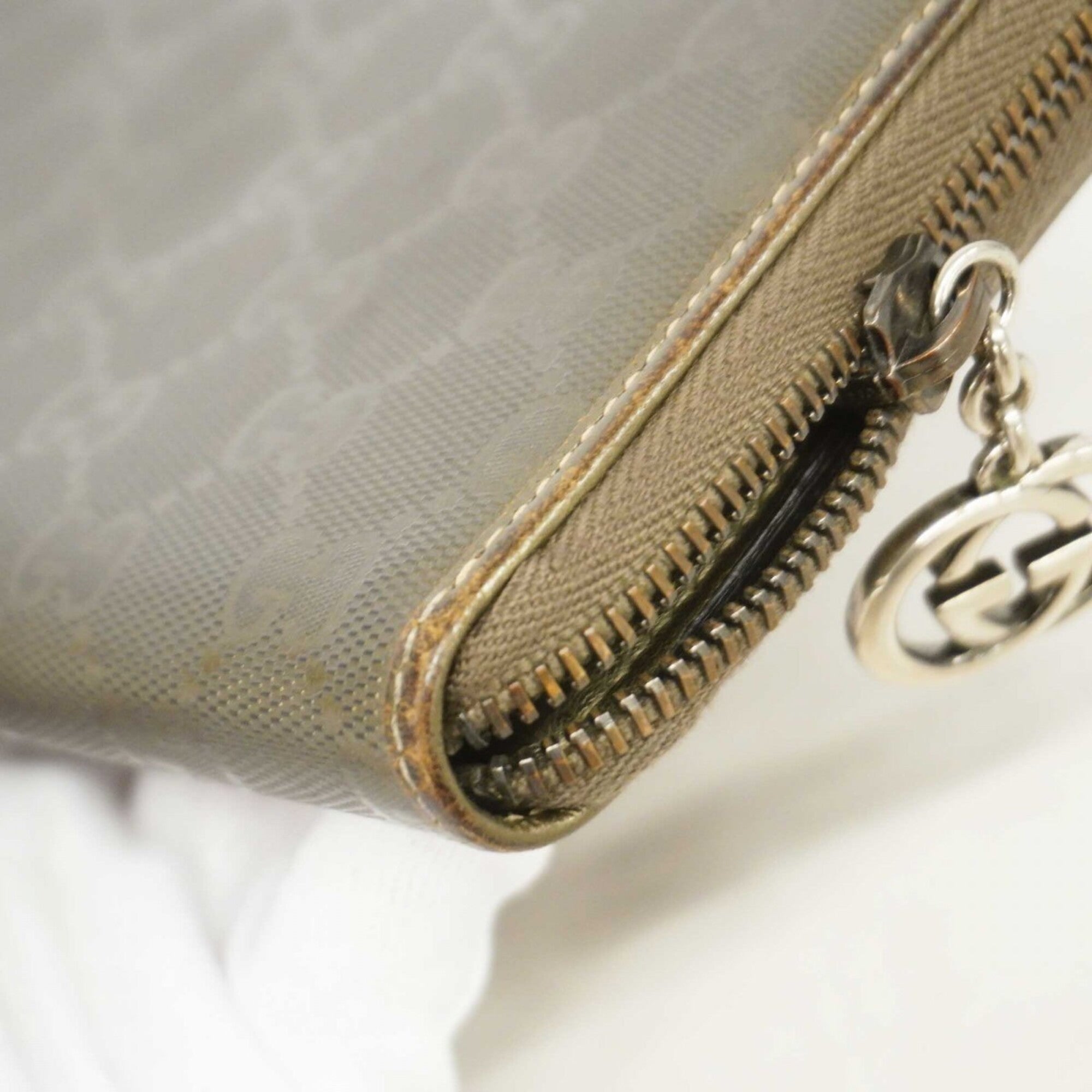 Gucci Pvc Long Wallet (Bi-Fold) (Pre-Owned)