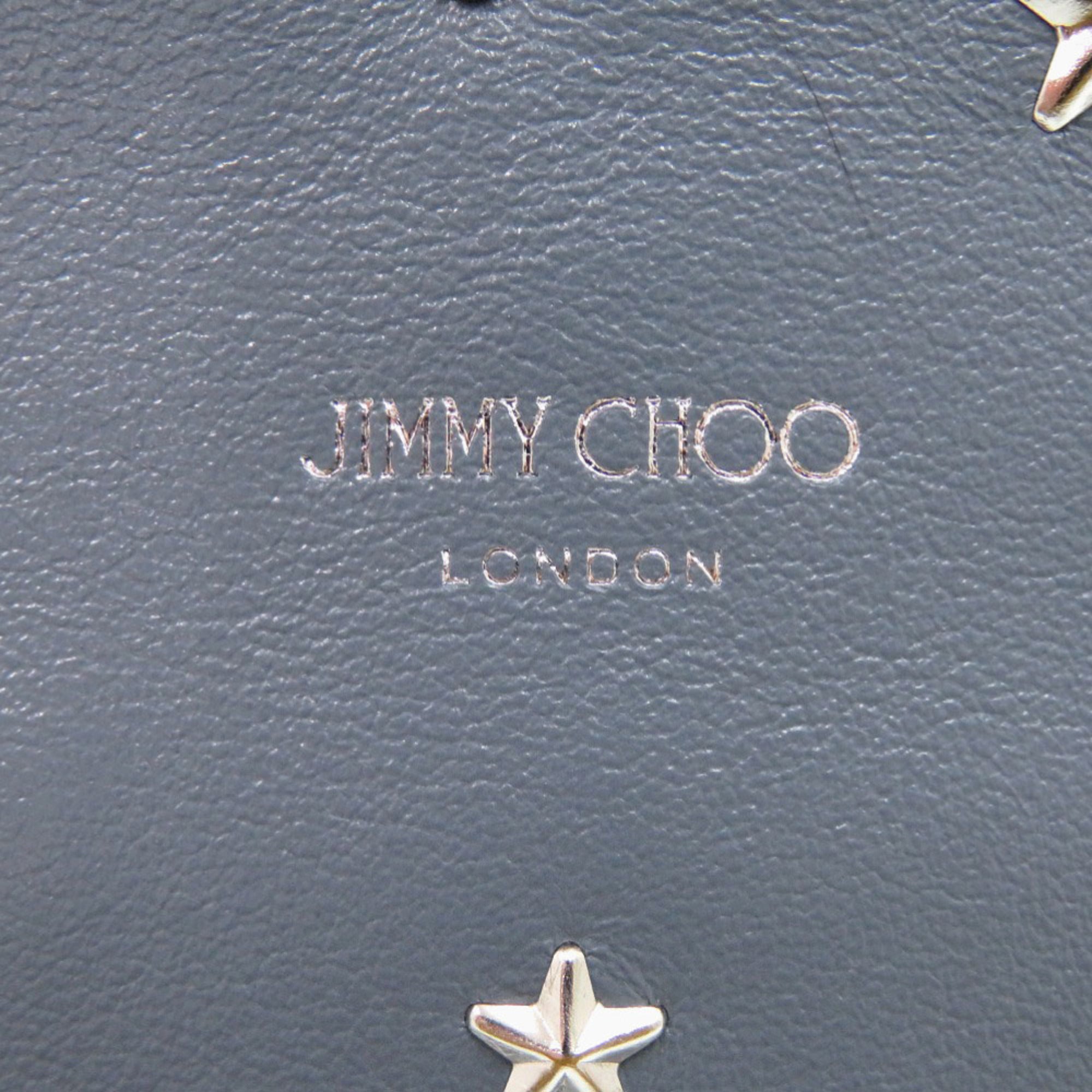 Jimmy Choo Blue Leather Handbag (Pre-Owned)