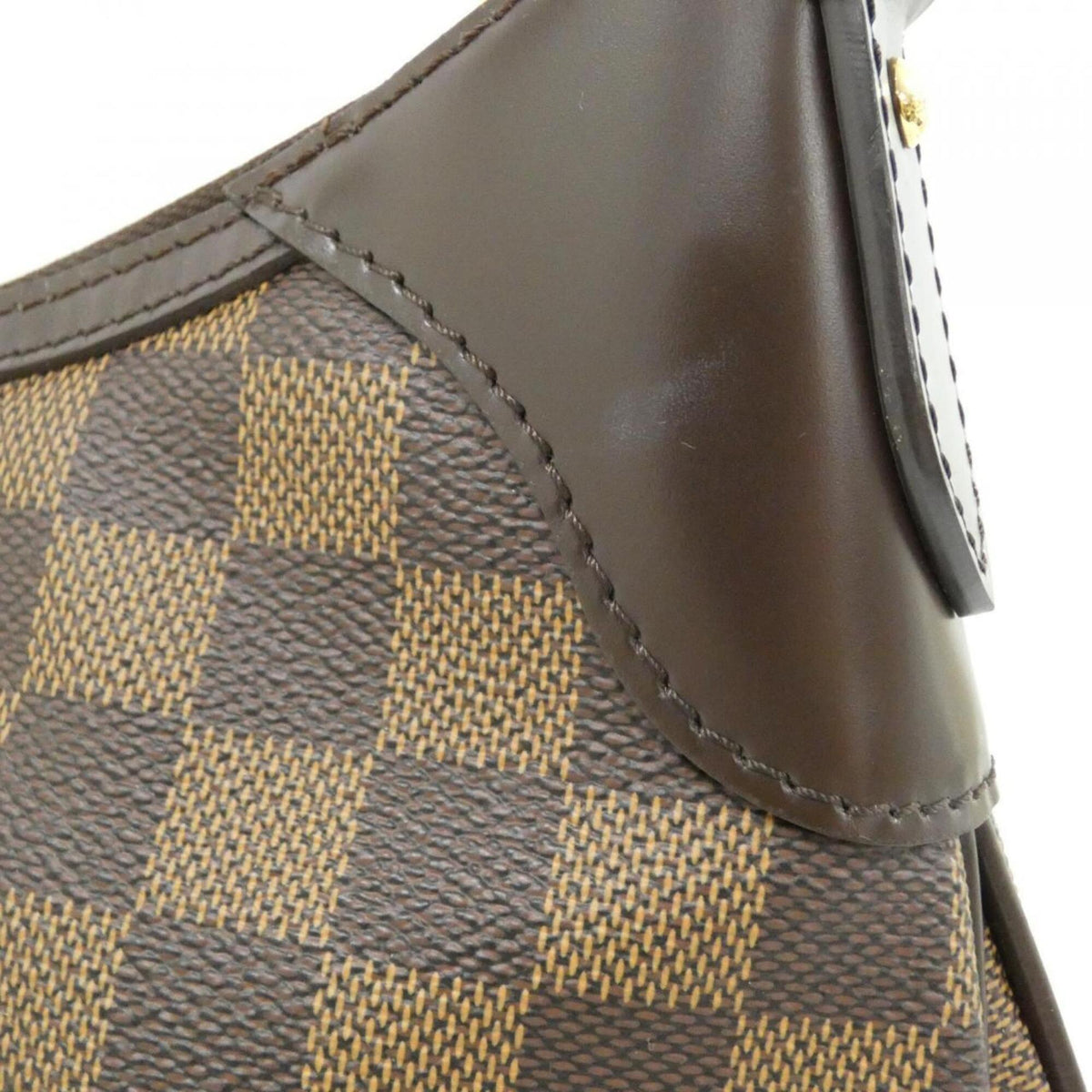 Louis Vuitton Ebene Coated Canvas Shoulder Bag (Pre-Owned)