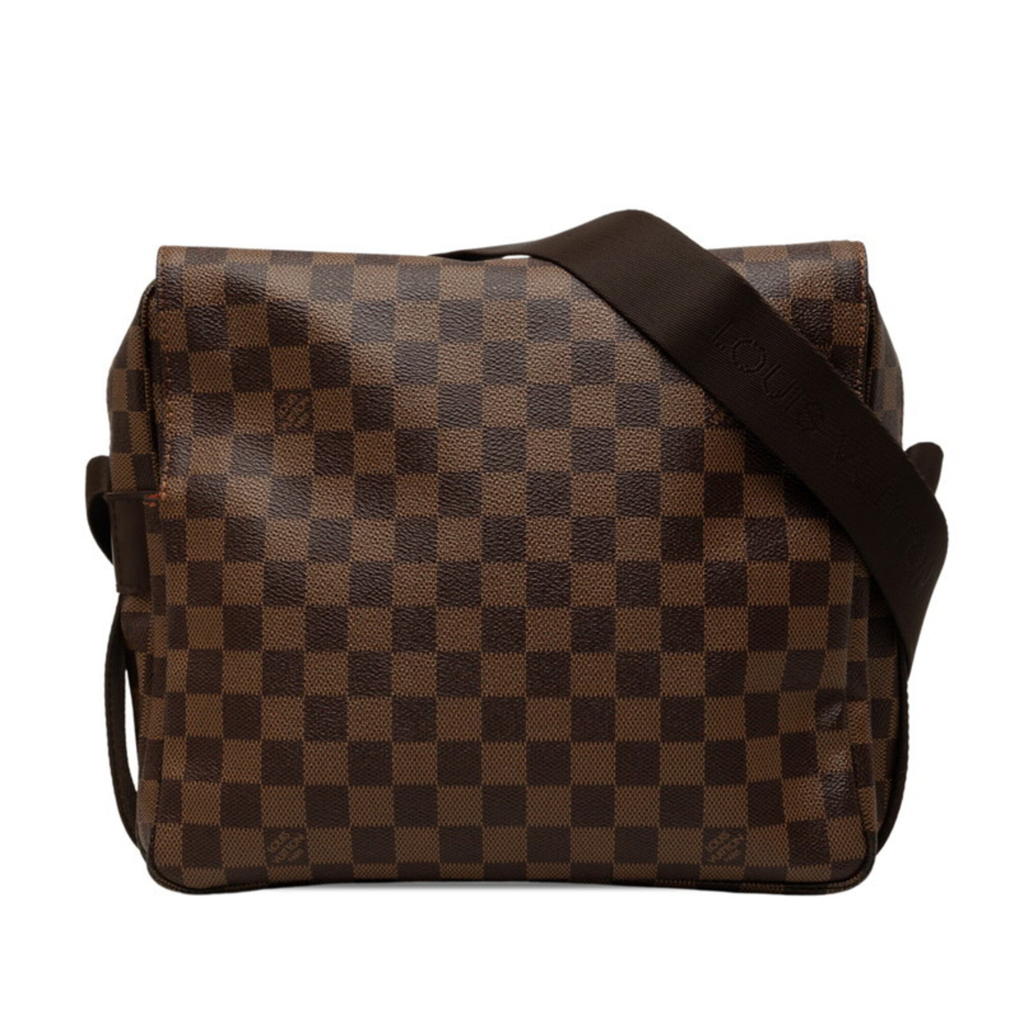 Louis Vuitton Brown Pvc Leather Shoulder Bag (Pre-Owned)