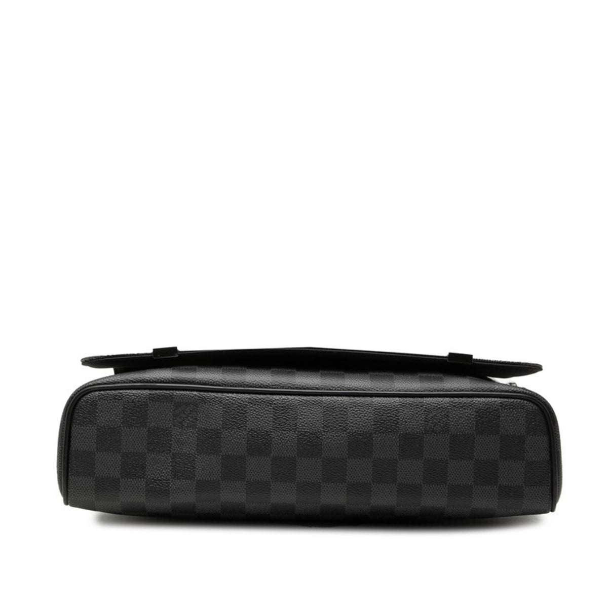 Louis Vuitton Damier Graphite Black Pvc Leather Shoulder Bag (Pre-Owned)