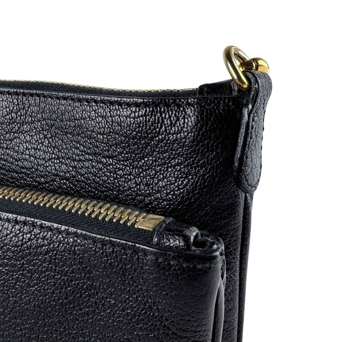 Miu Miu Black Leather Shoulder Bag (Pre-Owned)