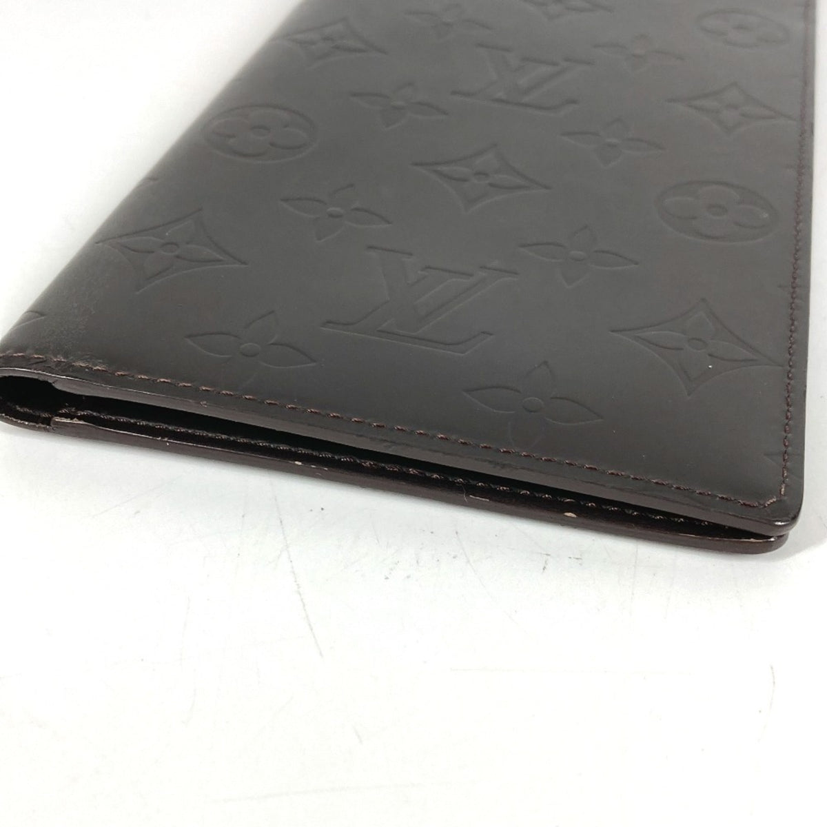 Louis Vuitton Brown Coffee Long Wallet (Bi-Fold) (Pre-Owned)